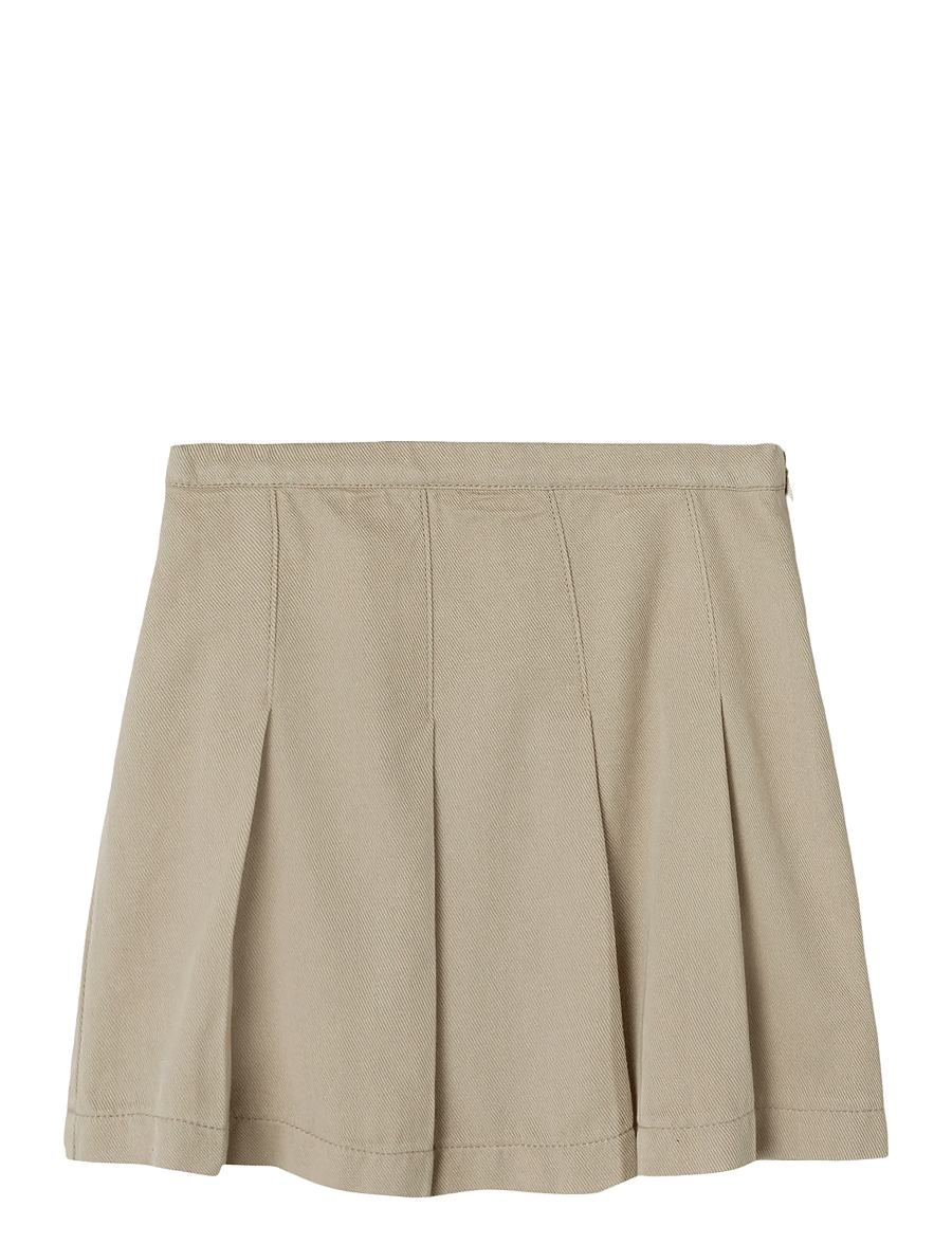 name it - NKFRAYA SHORT PLEAT TWI SKIRT 1440-JY L - korte nederdele - peyote - 0