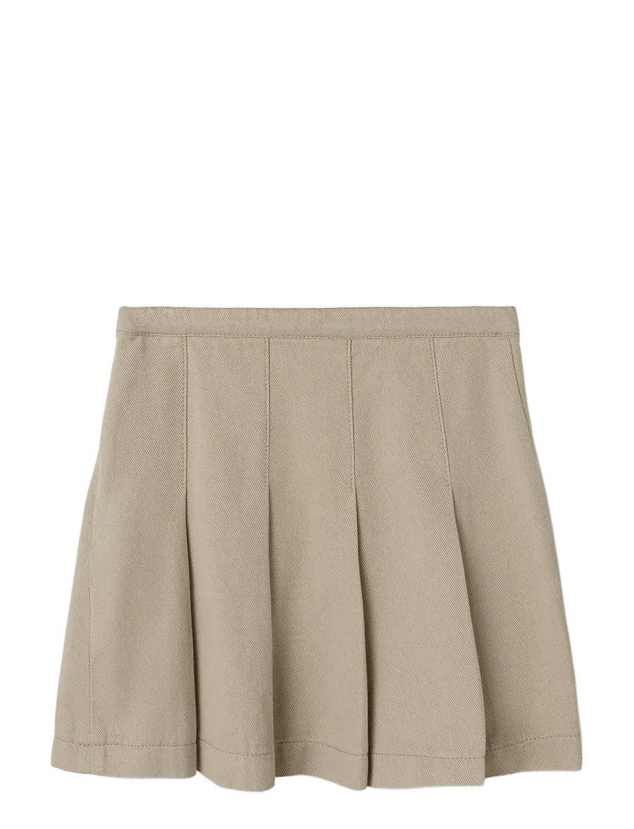 name it - NKFRAYA SHORT PLEAT TWI SKIRT 1440-JY L - korte nederdele - peyote - 1
