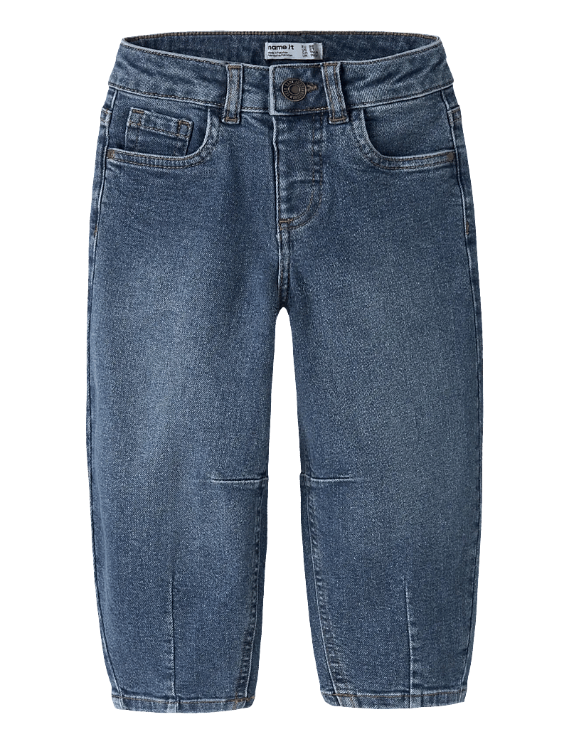 name it - NMFBELLA BALLOON JEANS 2441-SM NOOS - alt laienevad teksad - faded denim - 0