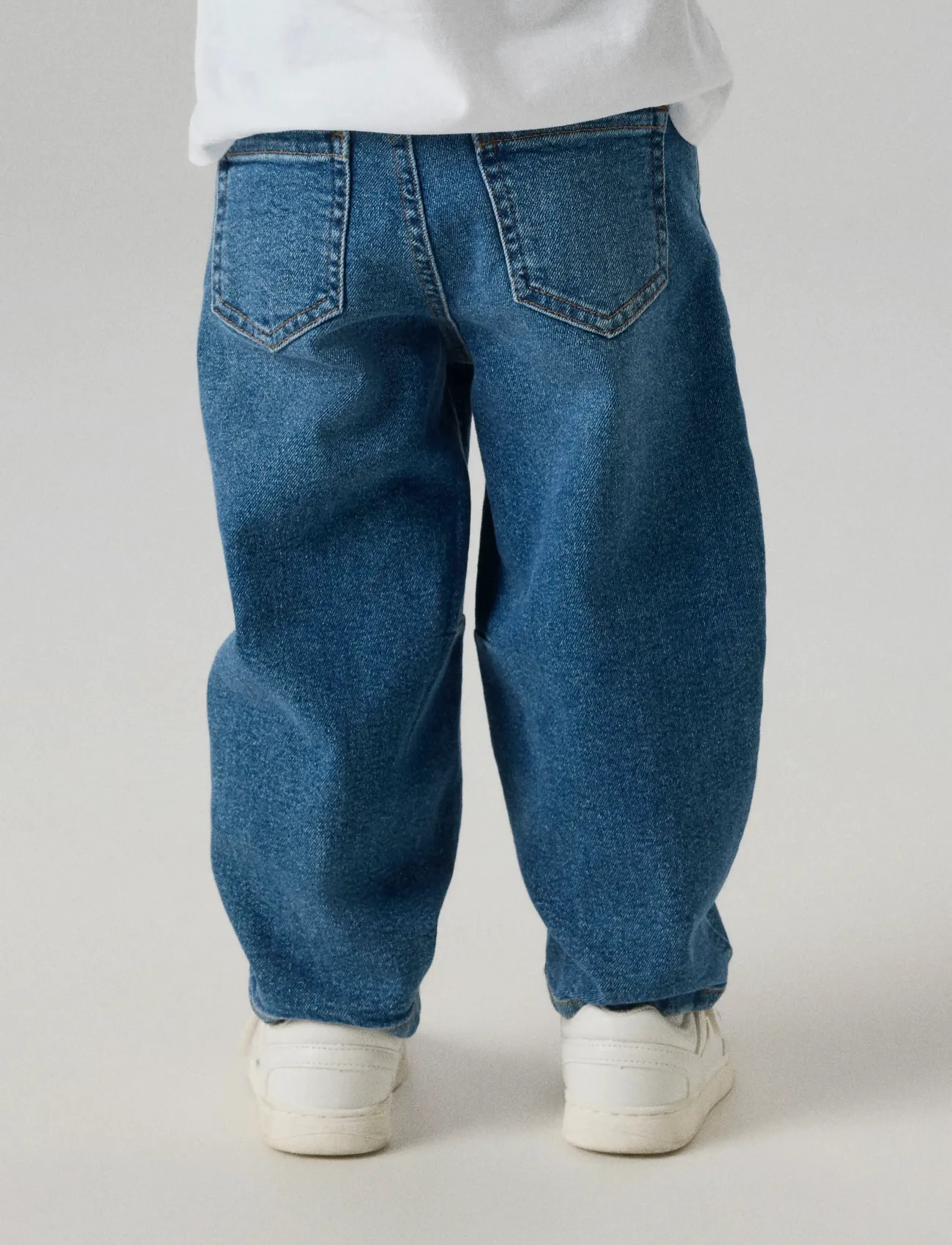 name it - NMFBELLA BALLOON JEANS 2441-SM NOOS - loose jeans - faded denim - 2