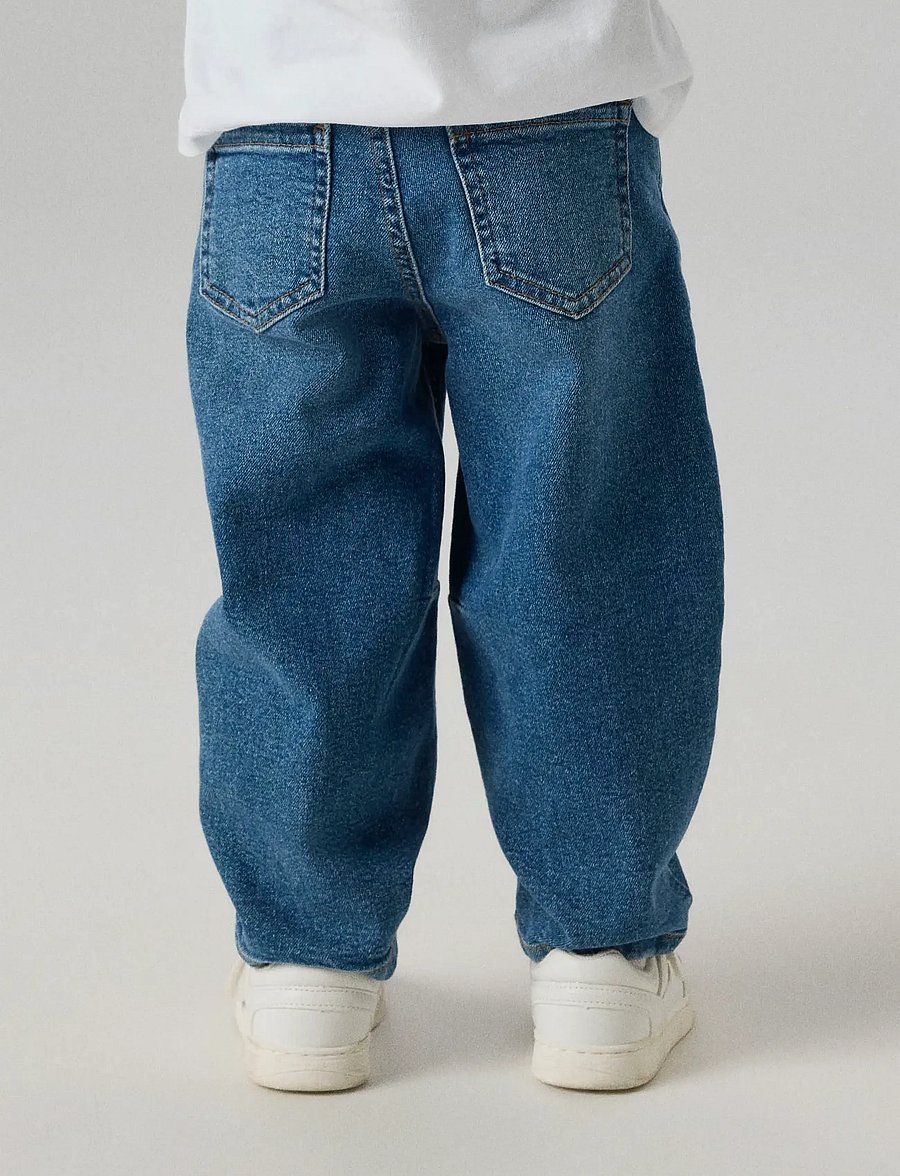 name it - NMFBELLA BALLOON JEANS 2441-SM NOOS - loose jeans - faded denim - 2