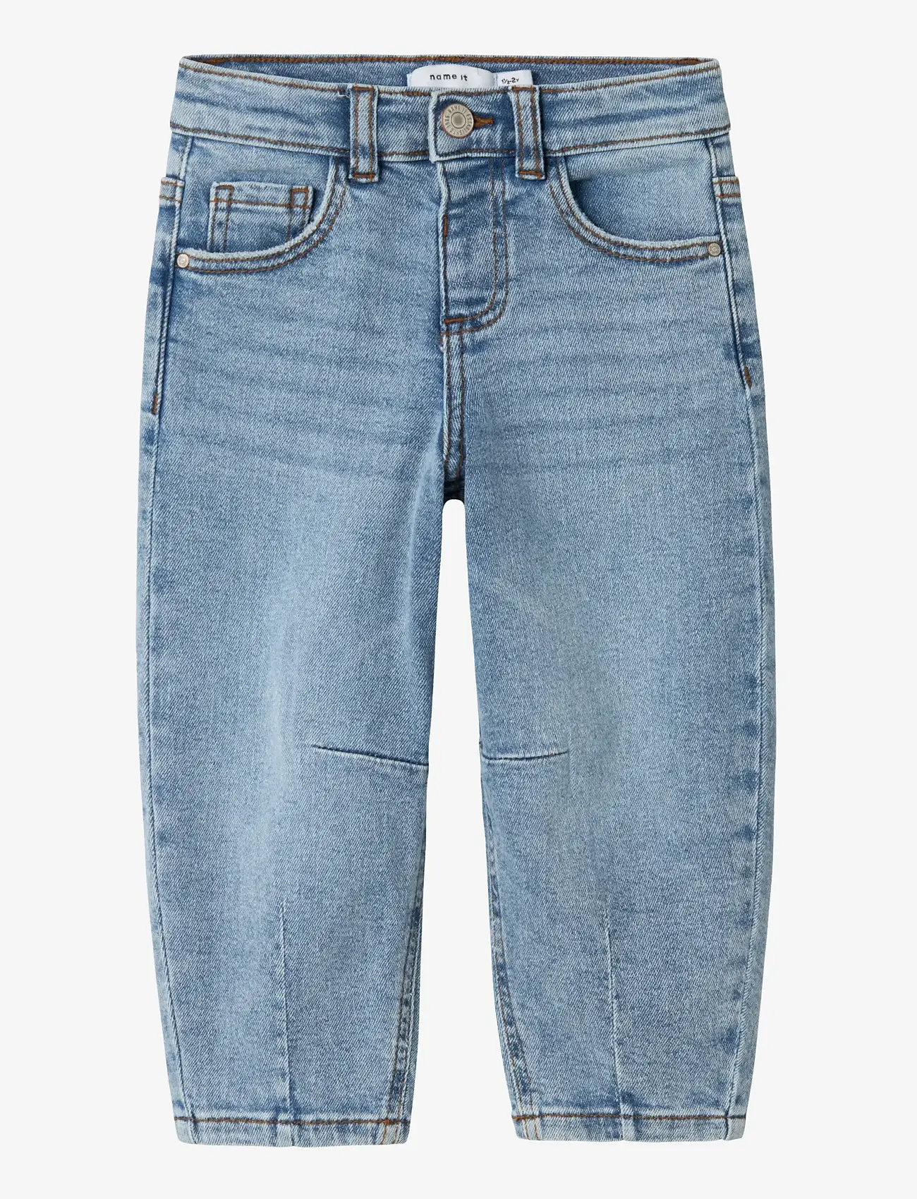 name it - NMFBELLA BALLOON JEANS 2441-SM NOOS - loose jeans - medium blue denim - 1