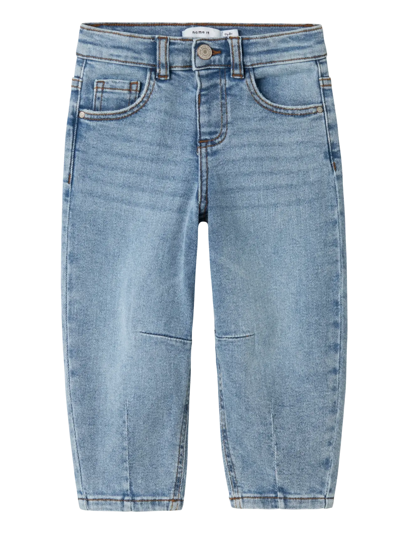 name it NMFBELLA BALLOON JEANS 2441-SM NOOS - Jeans - MEDIUM BLUE DENIM / blue