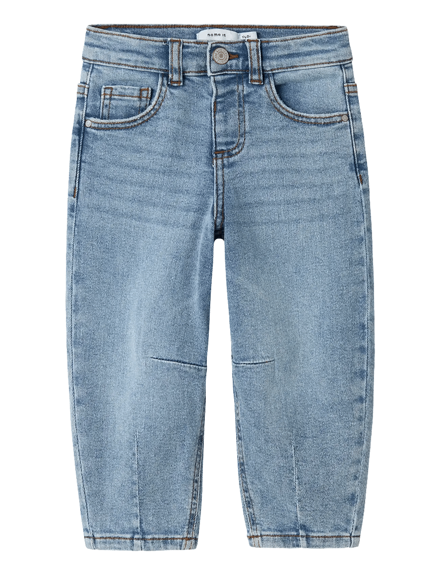 name it - NMFBELLA BALLOON JEANS 2441-SM NOOS - loose jeans - medium blue denim - 1