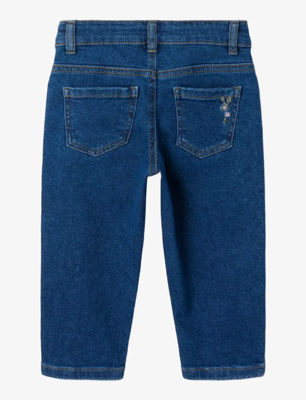 name it - NMFBELLA MOM EMB JEANS 1224-FR NOOS - loose jeans - dark blue denim - 1