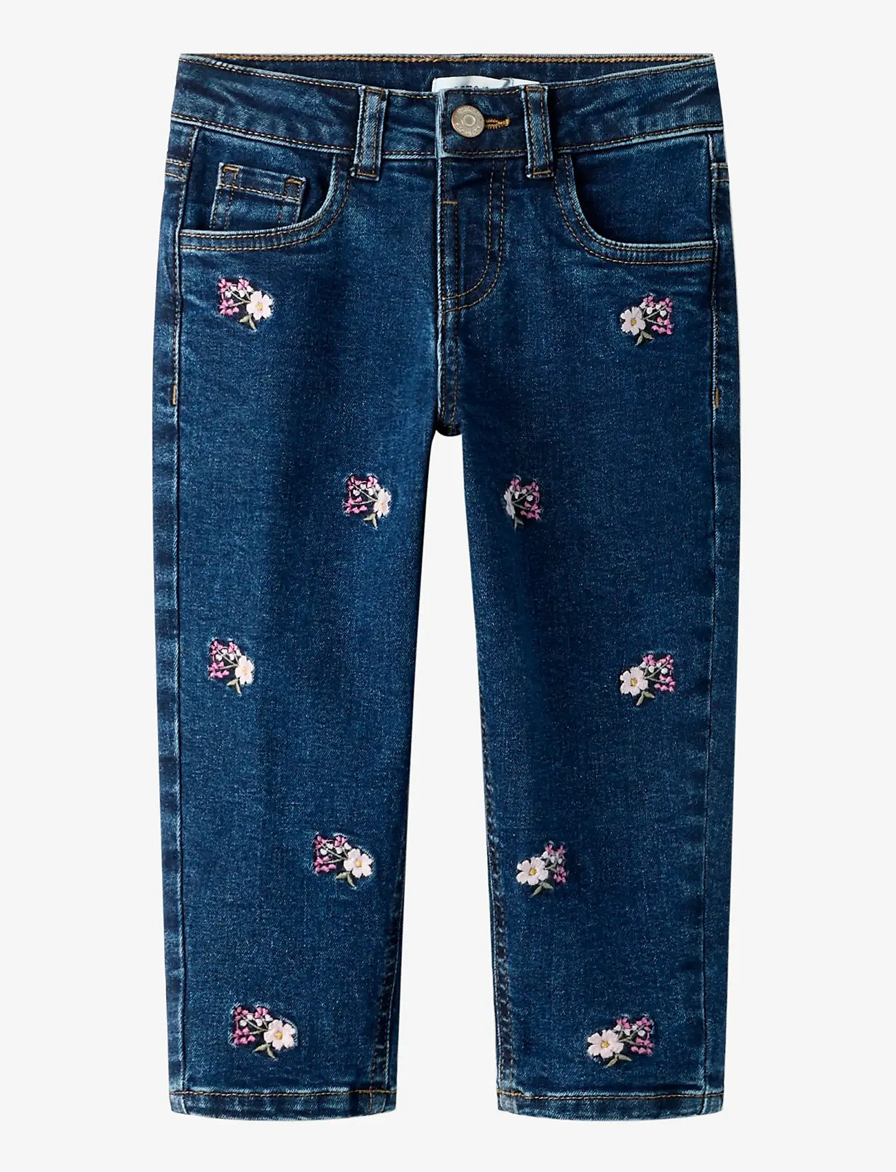 name it - NMFBELLA MOM EMB JEANS 1224-FR NOOS - loose jeans - denim blue - 1