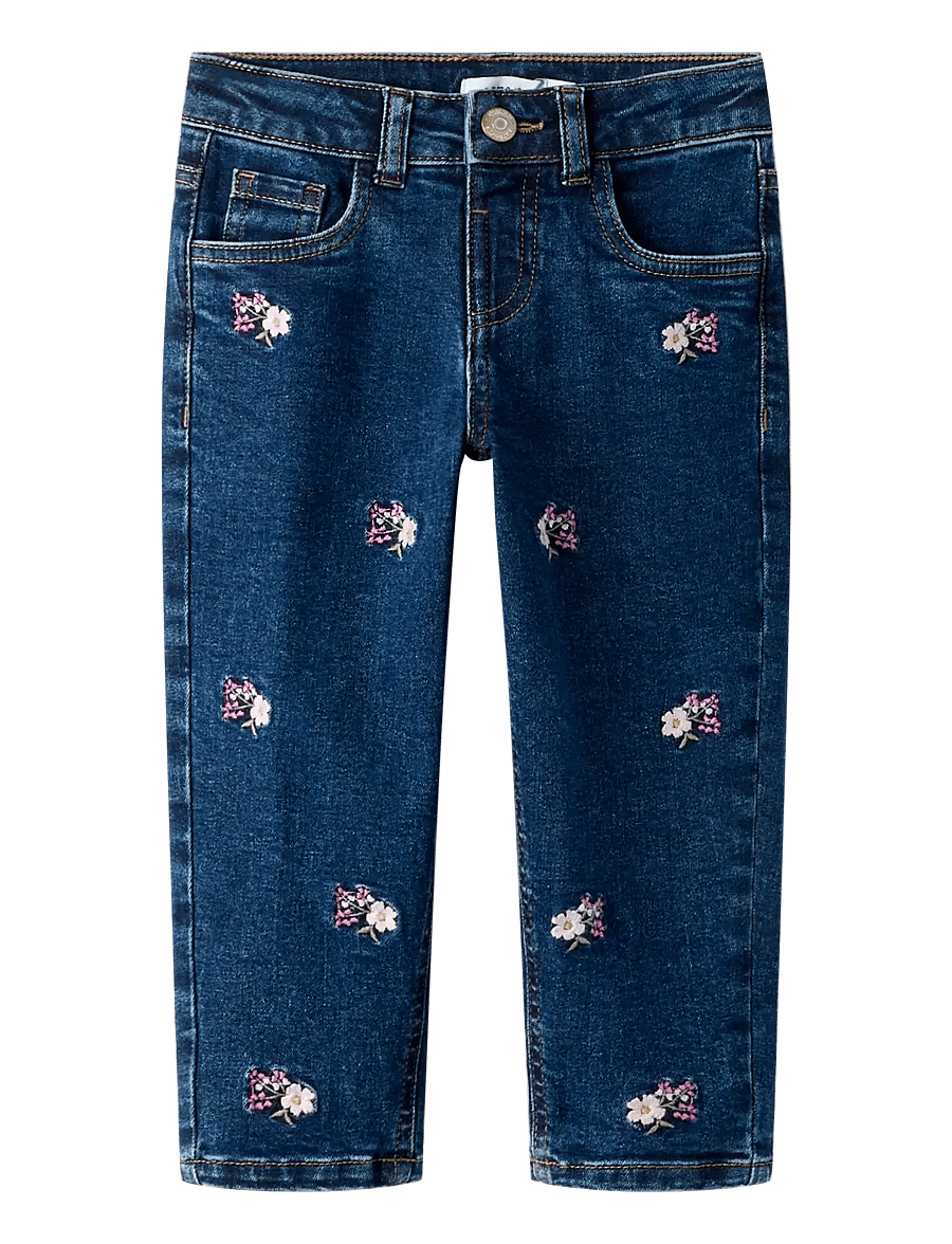 name it - NMFBELLA MOM EMB JEANS 1224-FR NOOS - loose jeans - denim blue - 1