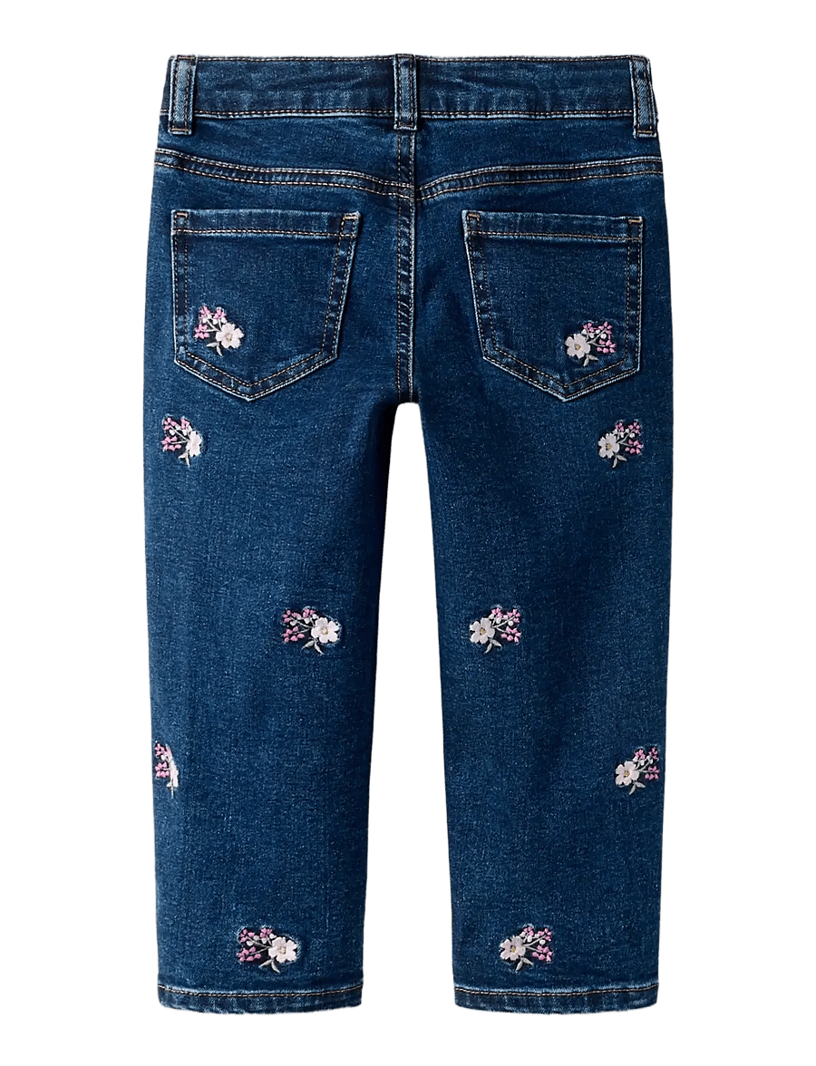 name it - NMFBELLA MOM EMB JEANS 1224-FR NOOS - loose jeans - denim blue - 2