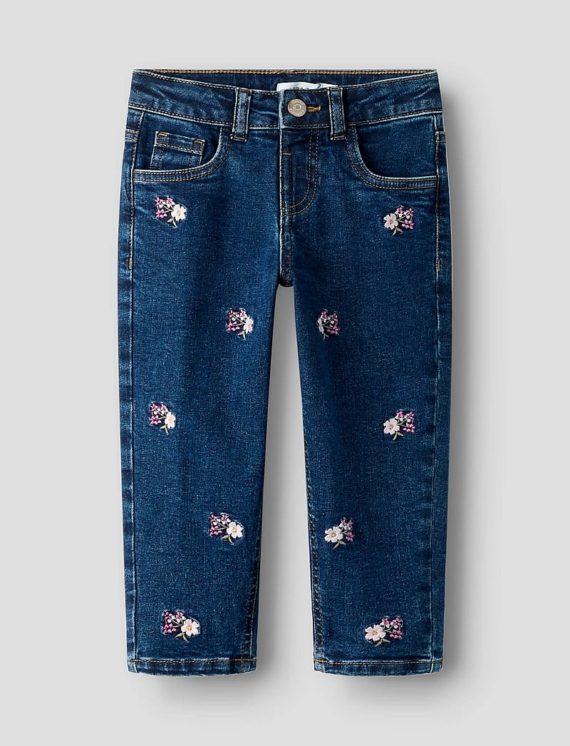 name it - NMFBELLA MOM EMB JEANS 1224-FR NOOS - loose jeans - denim blue - 0