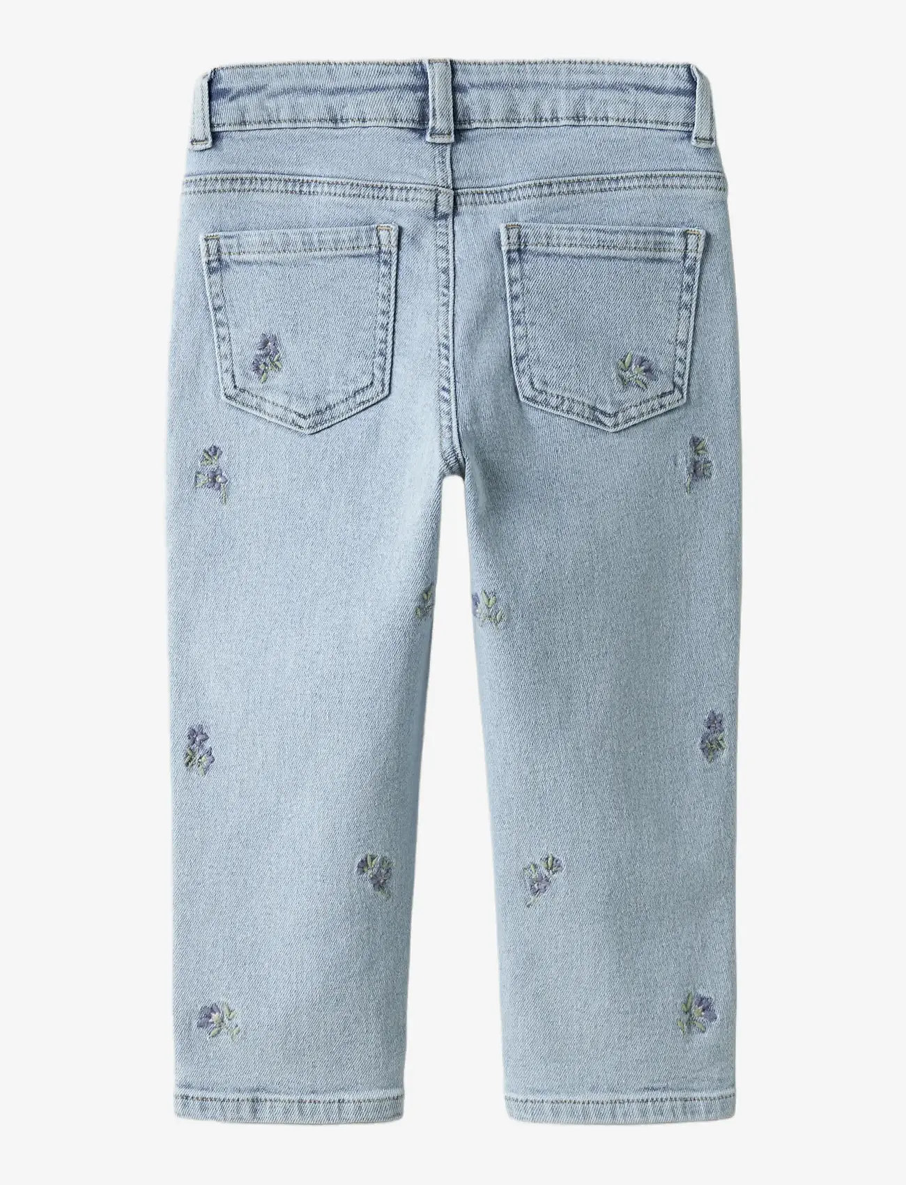 name it - NMFBELLA MOM EMB JEANS 1224-FR NOOS - loose jeans - light blue denim - 2