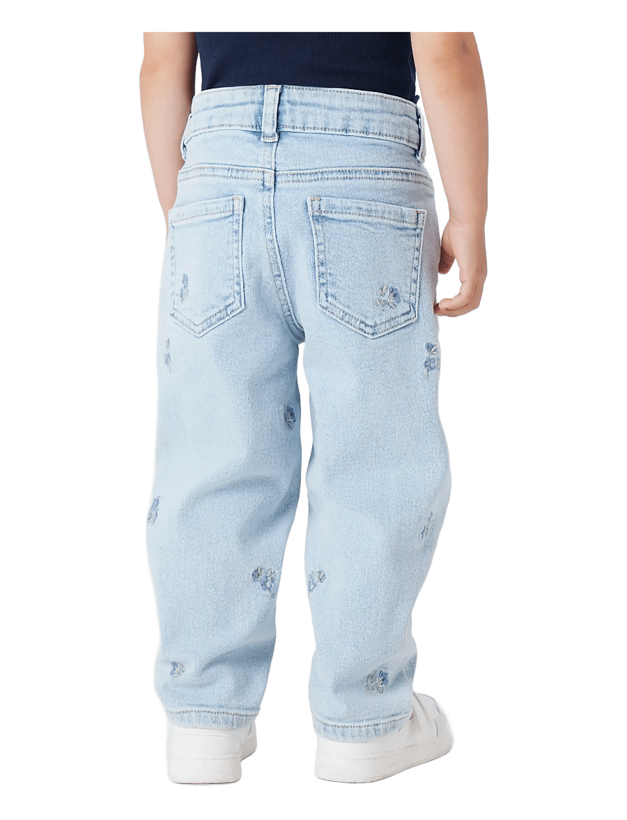 name it - NMFBELLA MOM EMB JEANS 1224-FR NOOS - loose jeans - light blue denim - 3