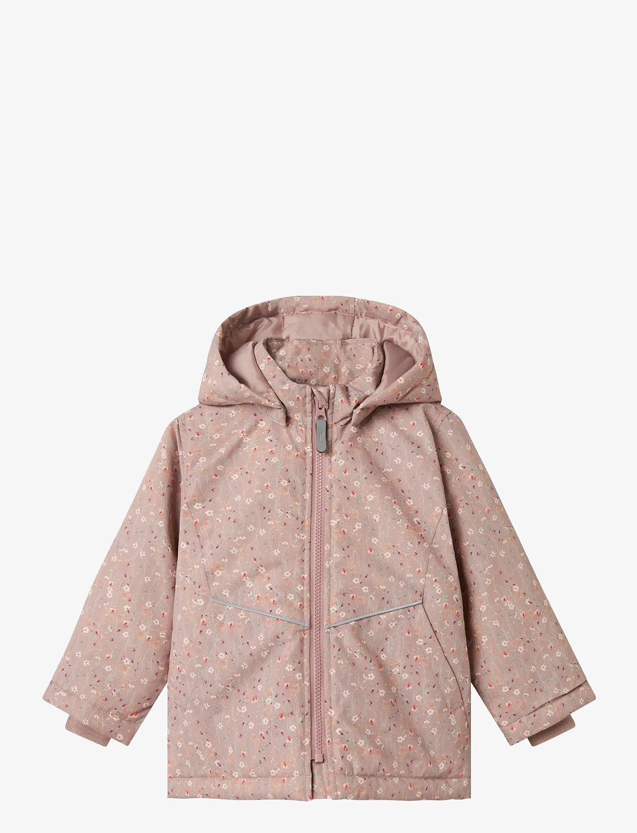 name it - NMFMAXI PA JACKET AOP NOOS - vinterjakker - woodrose - 1