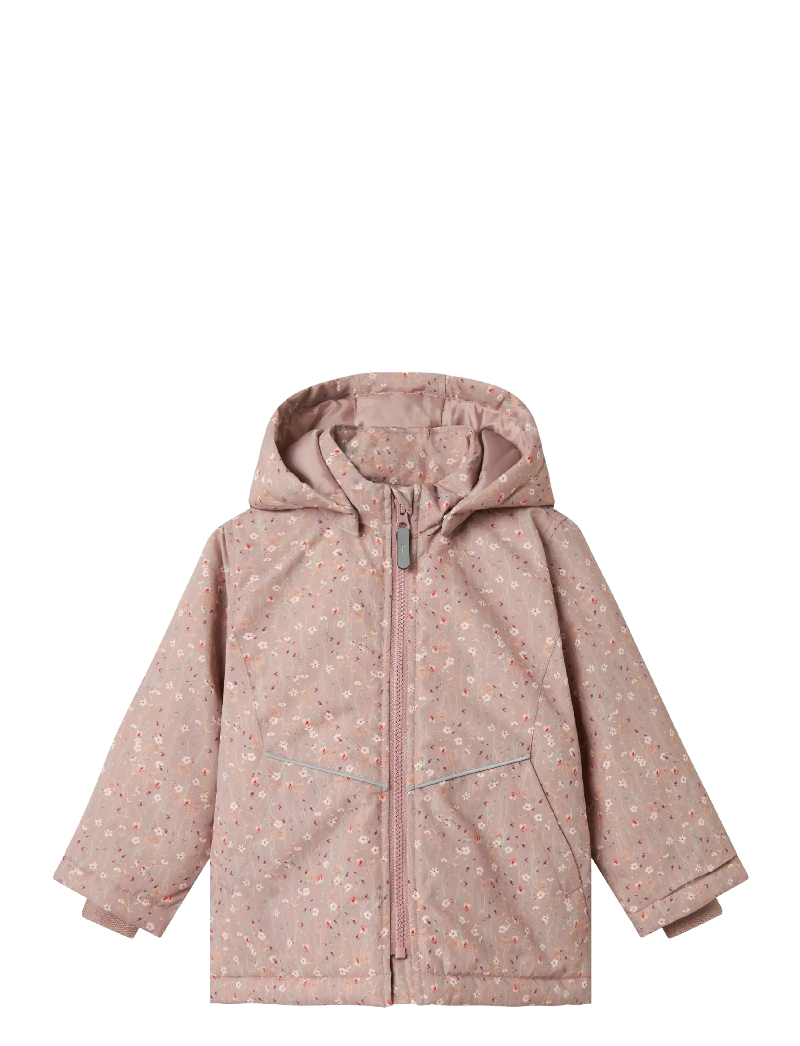 name it NMFMAXI PA JACKET AOP NOOS - Yttertøy - WOODROSE / pink/rose