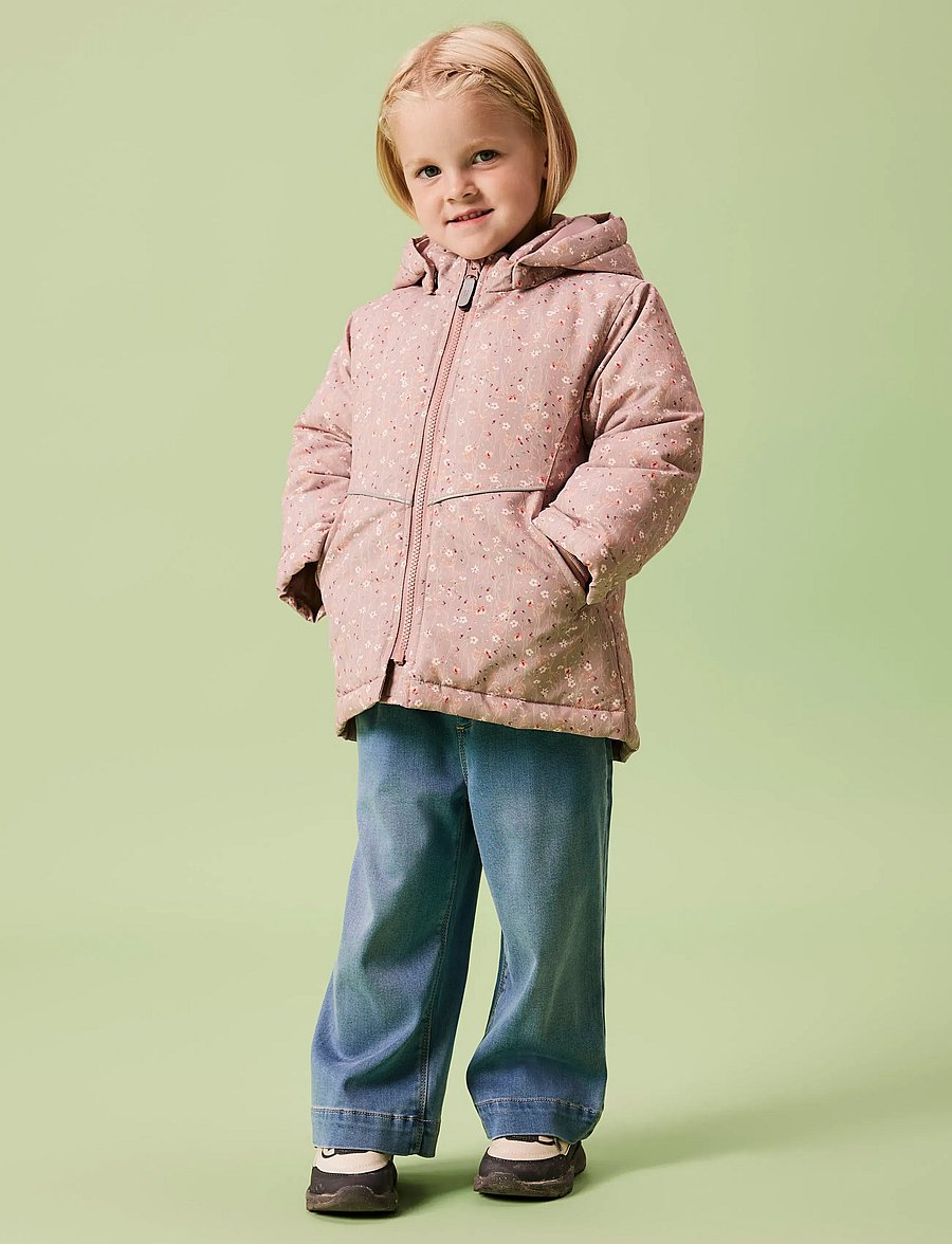 name it - NMFMAXI PA JACKET AOP NOOS - vinterjakker - woodrose - 5