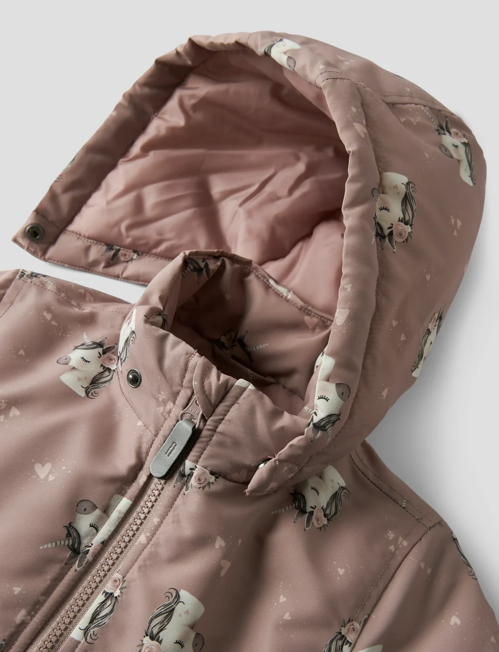 name it - NMFMAXI PA JACKET AOP NOOS - vinterjakker - woodrose - 0