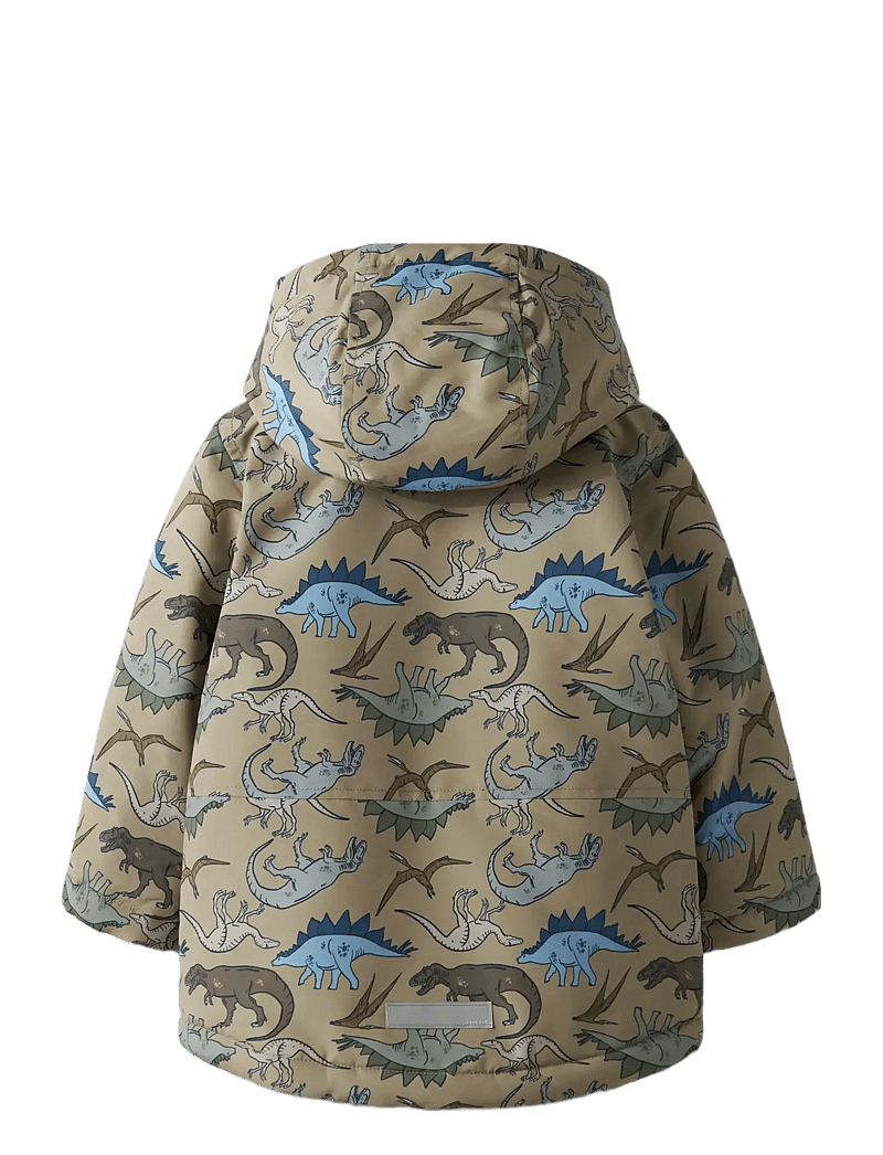 name it - NMMMAX PA JACKET AOP NOOS - talvejope - silver mink - 1