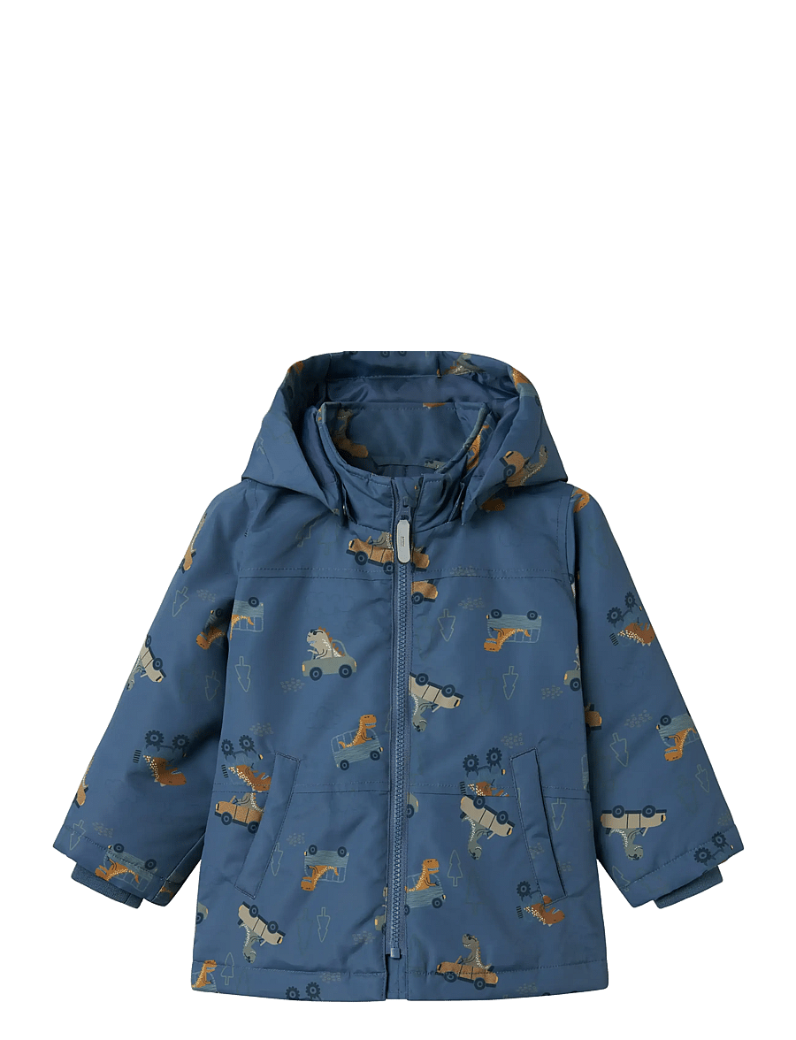 name it - NMMMAX PA JACKET AOP NOOS - vinterjackor - vintage indigo - 1