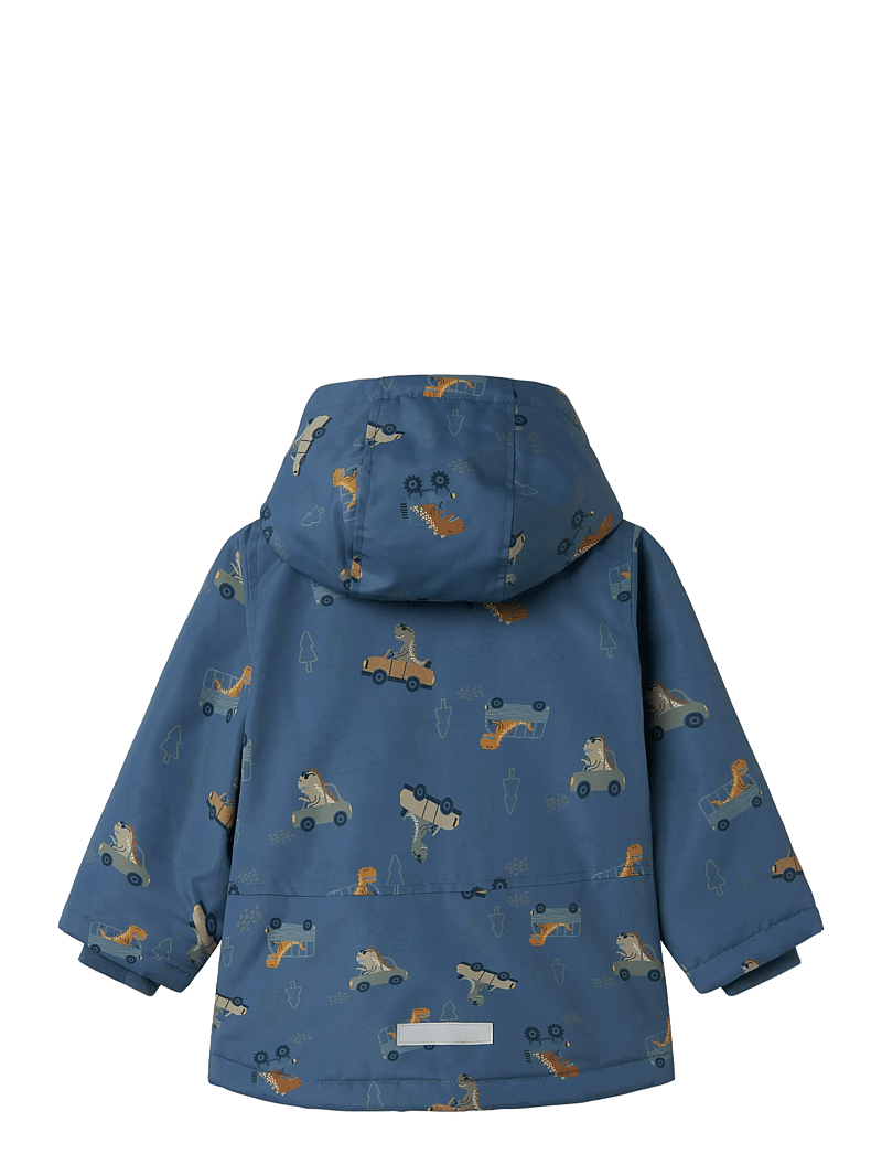 name it - NMMMAX PA JACKET AOP NOOS - winter jackets - vintage indigo - 2