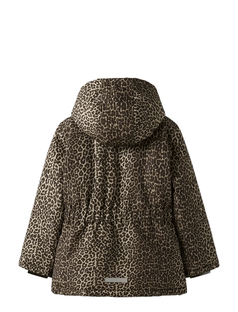 name it - NKFMAXI PA JACKET AOP NOOS - parkas - travertine - 1