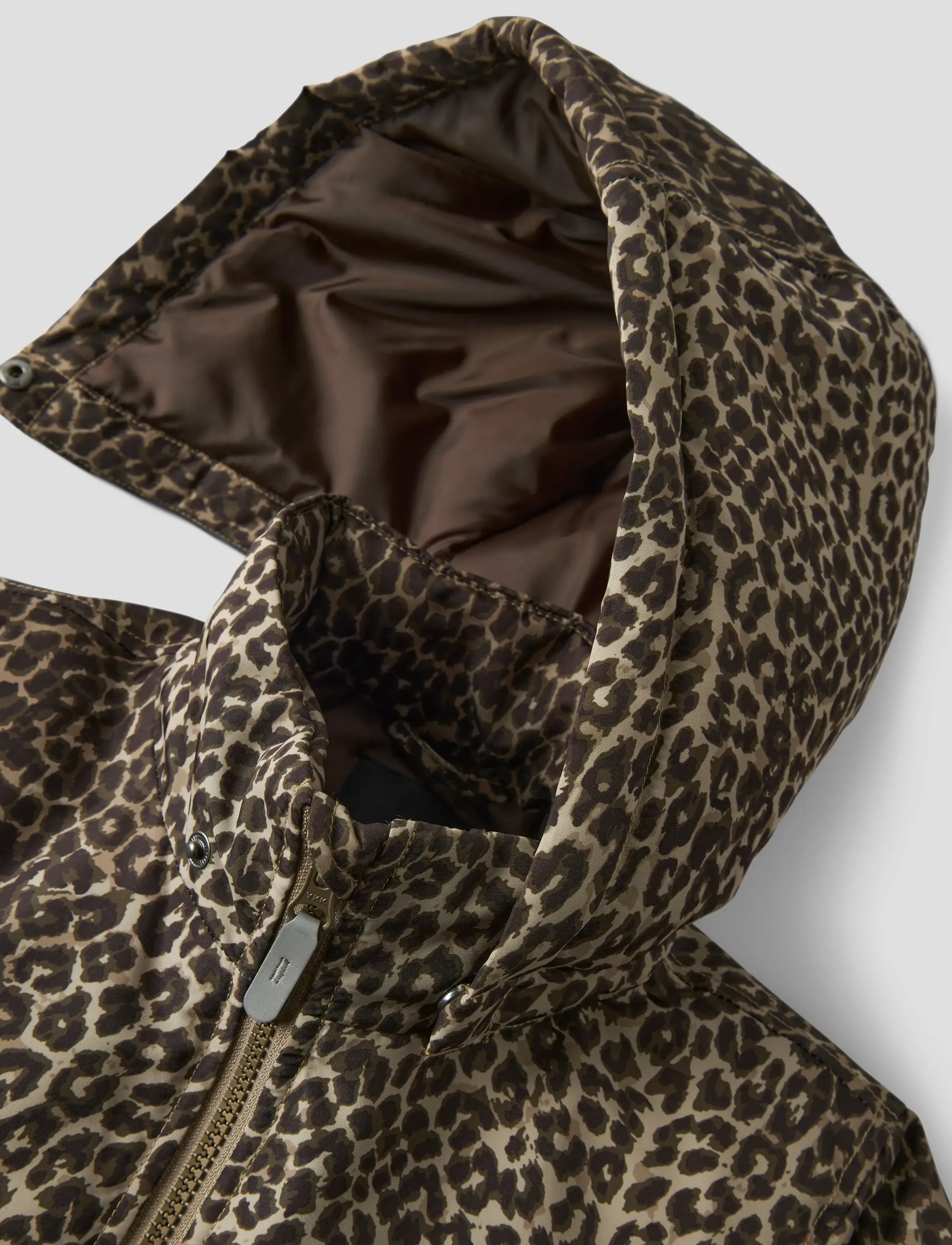 name it - NKFMAXI PA JACKET AOP NOOS - parkas - travertine - 2