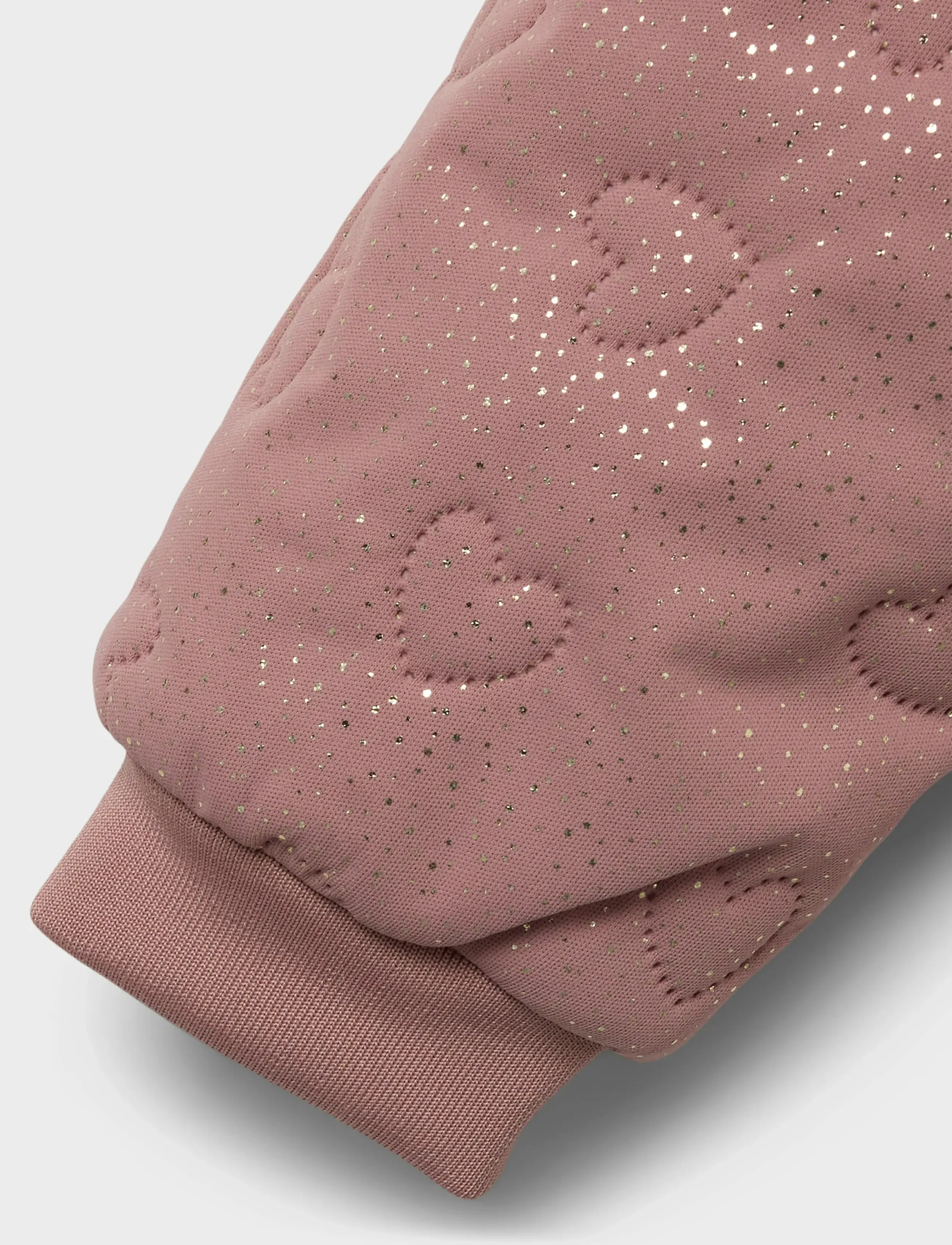 name it - NMFMOON QUILT SET GLITTER FO - woodrose - 3