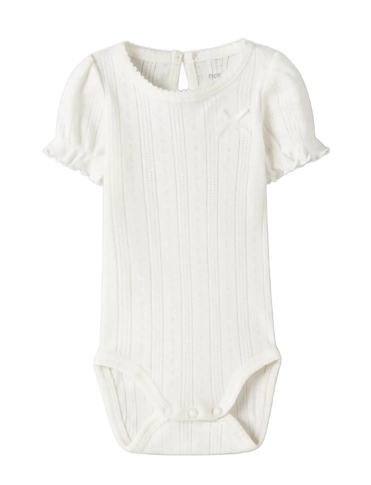 name it - NBFHAPPY SS BODY - summer savings - cloud dancer - 2