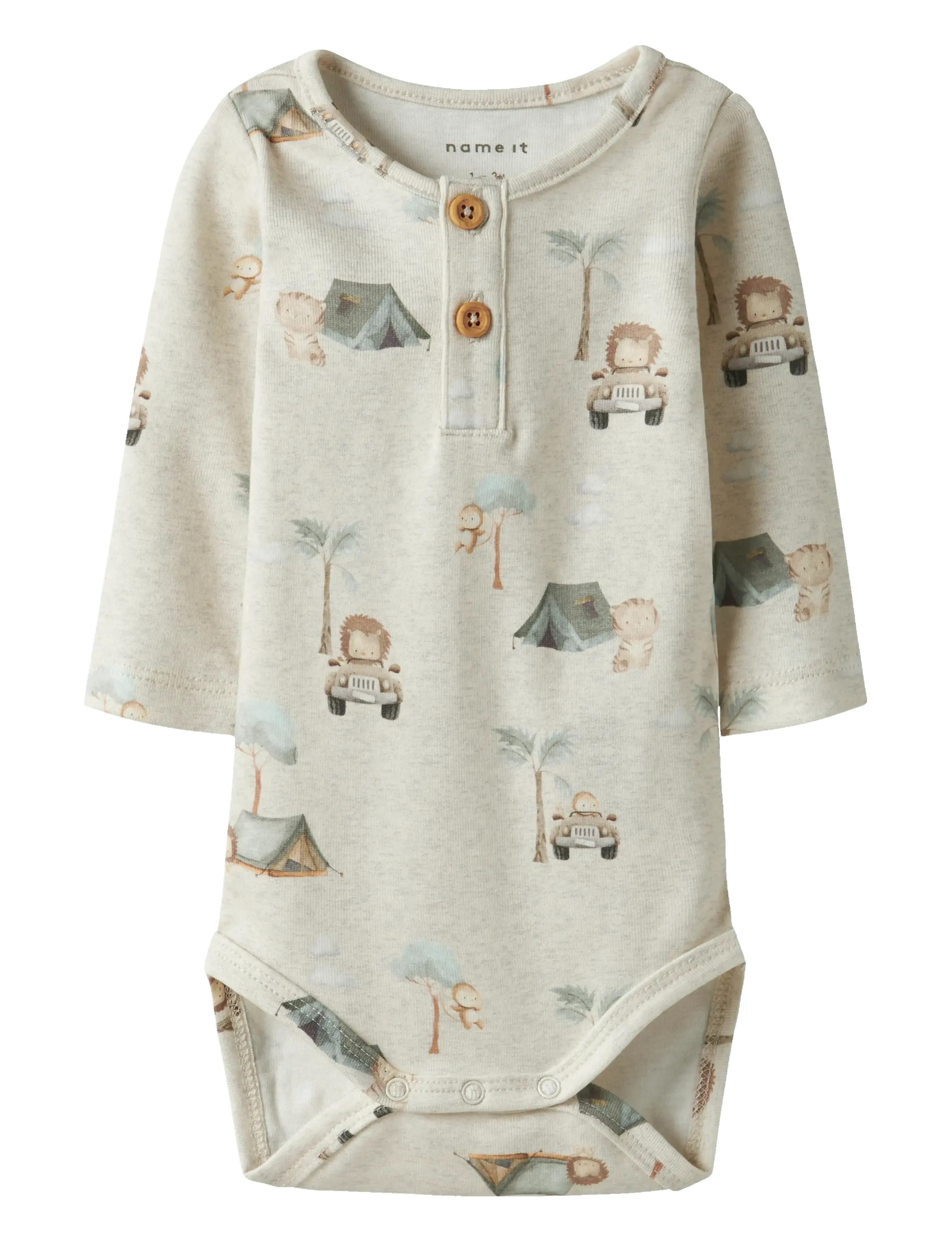 NBMHELP M LS BODY - PEYOTE MELANGE