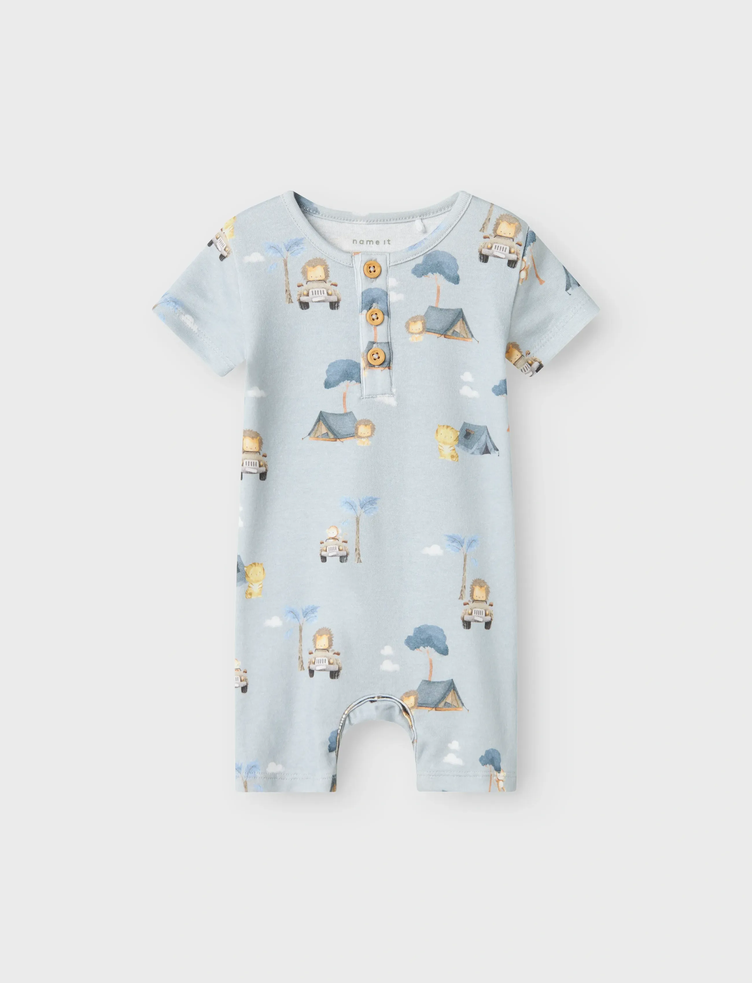 name it - NBMHELP M SUNSUIT - pearl blue - 2