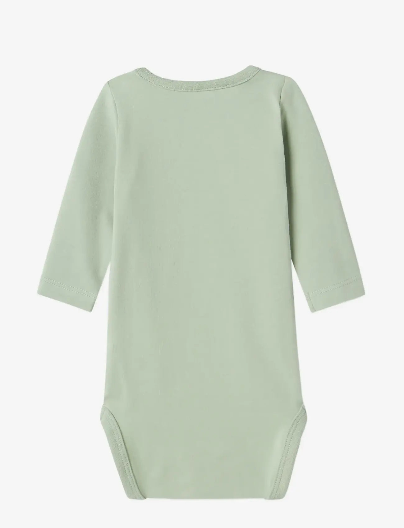 name it - NBMHOLLOW LS BODY BOX - langermede bodyer - aqua gray - 1