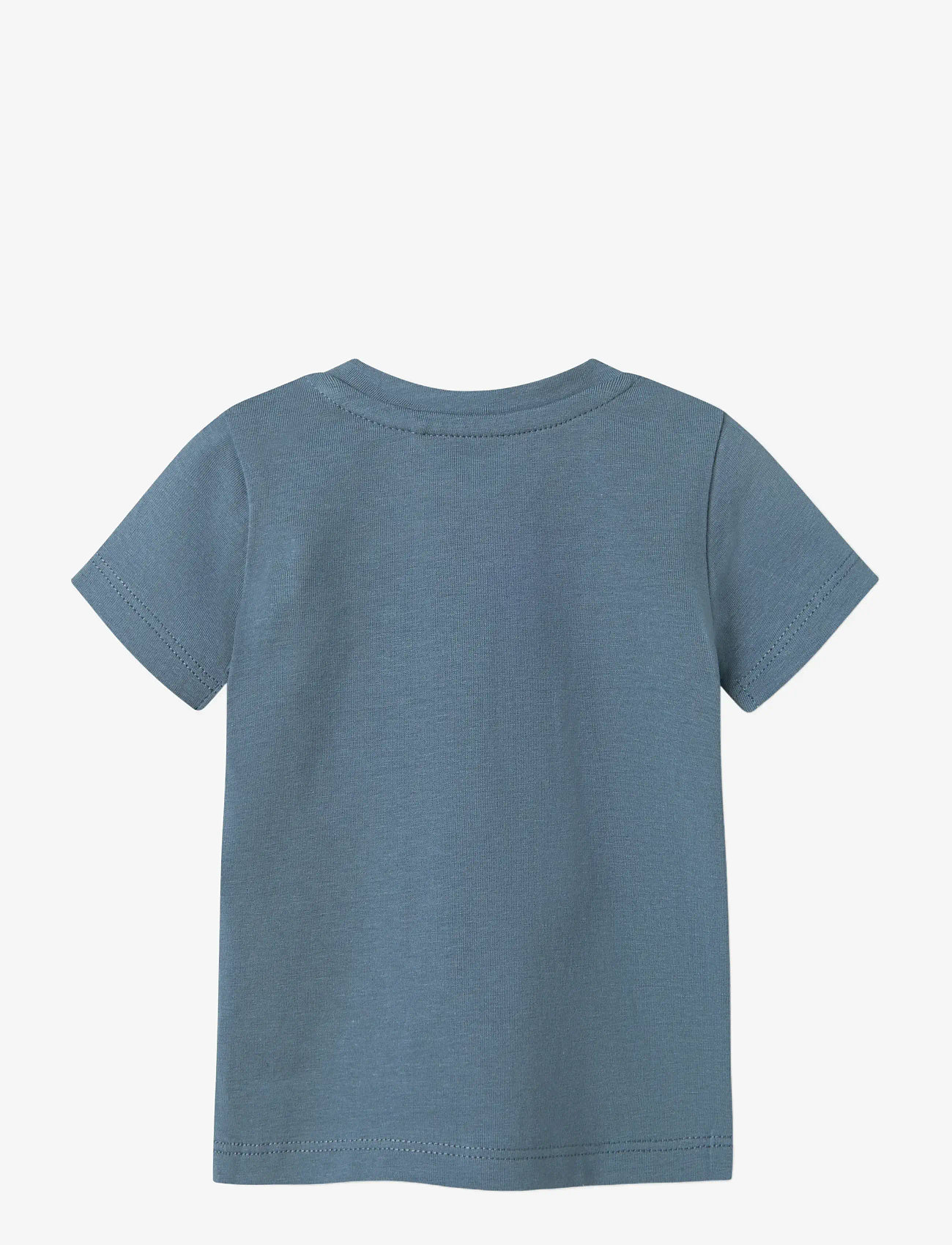 name it - NBMHARRISON SS TOP BOX - kortærmede t-shirts - blue mirage - 1