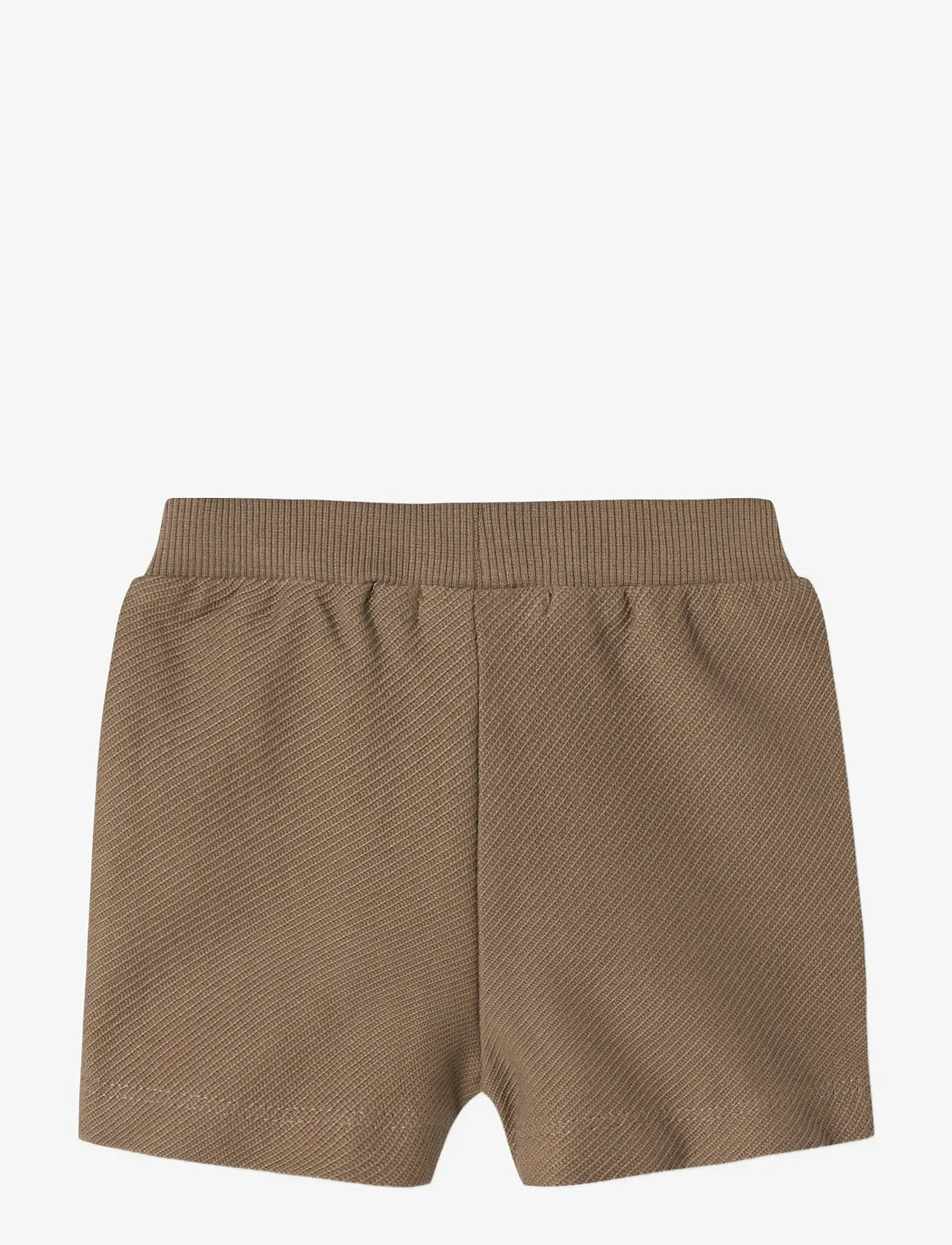 name it - NBMHELT SHORTS - sweatshorts - walnut - 1