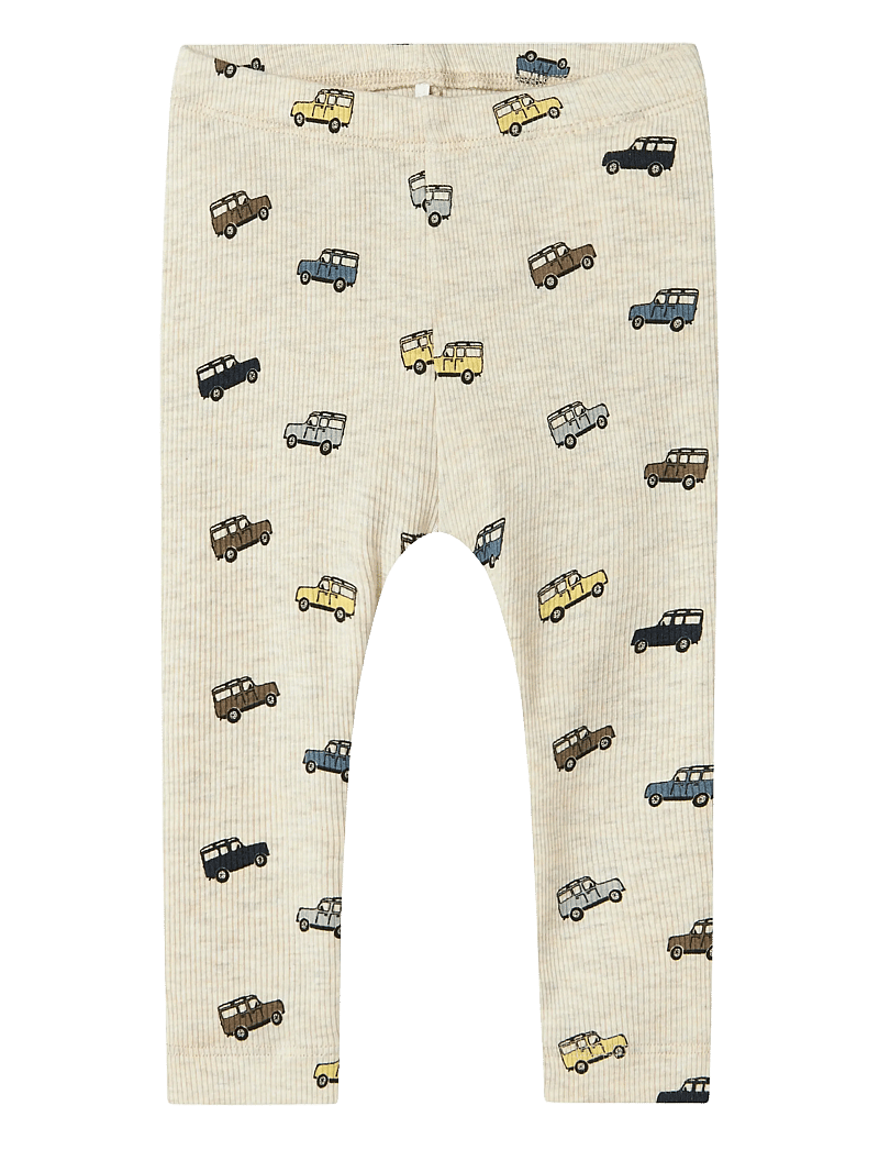 name it - NBMHUKAB M LONG JOHN - leggings - peyote melange - 0