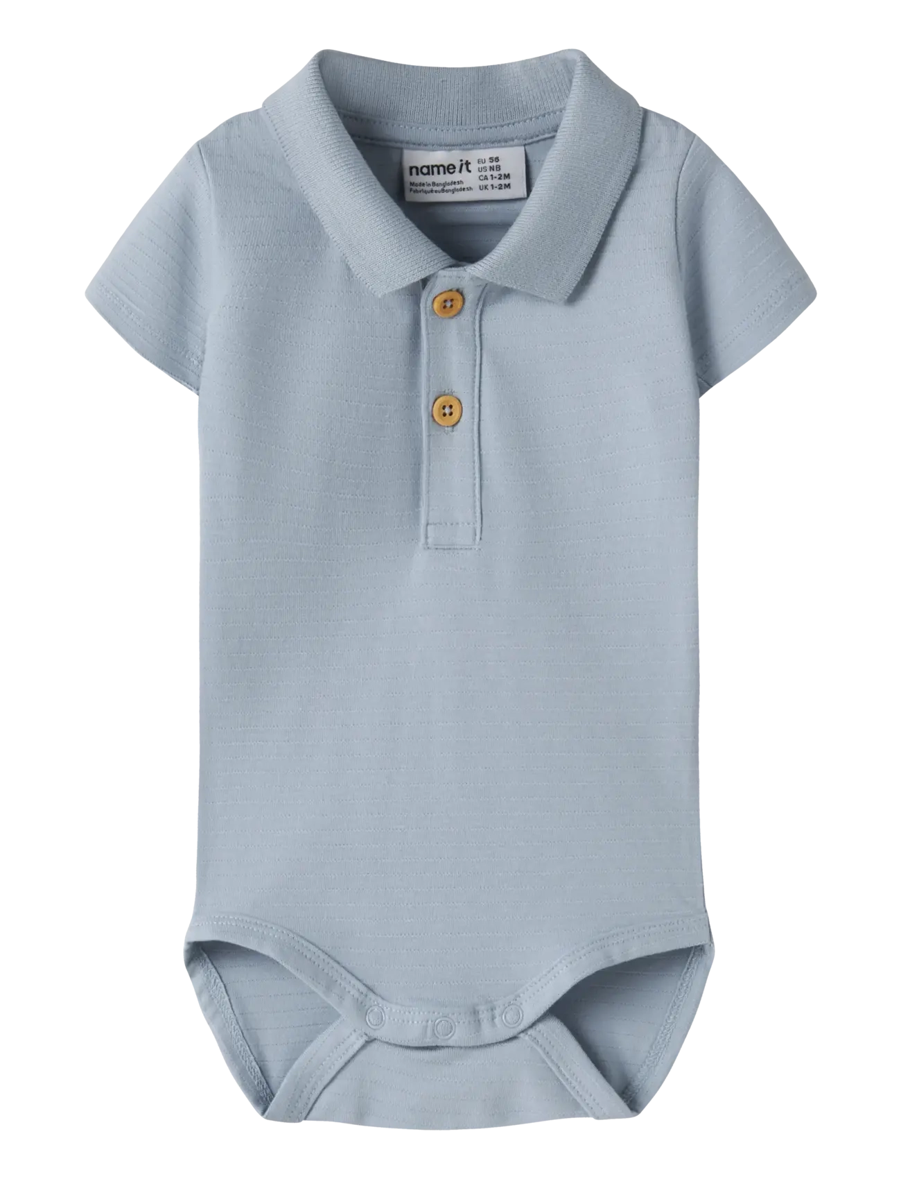 name it NBMHOFMAN SS POLO BODY - Bodid - BLUE FOG / blue