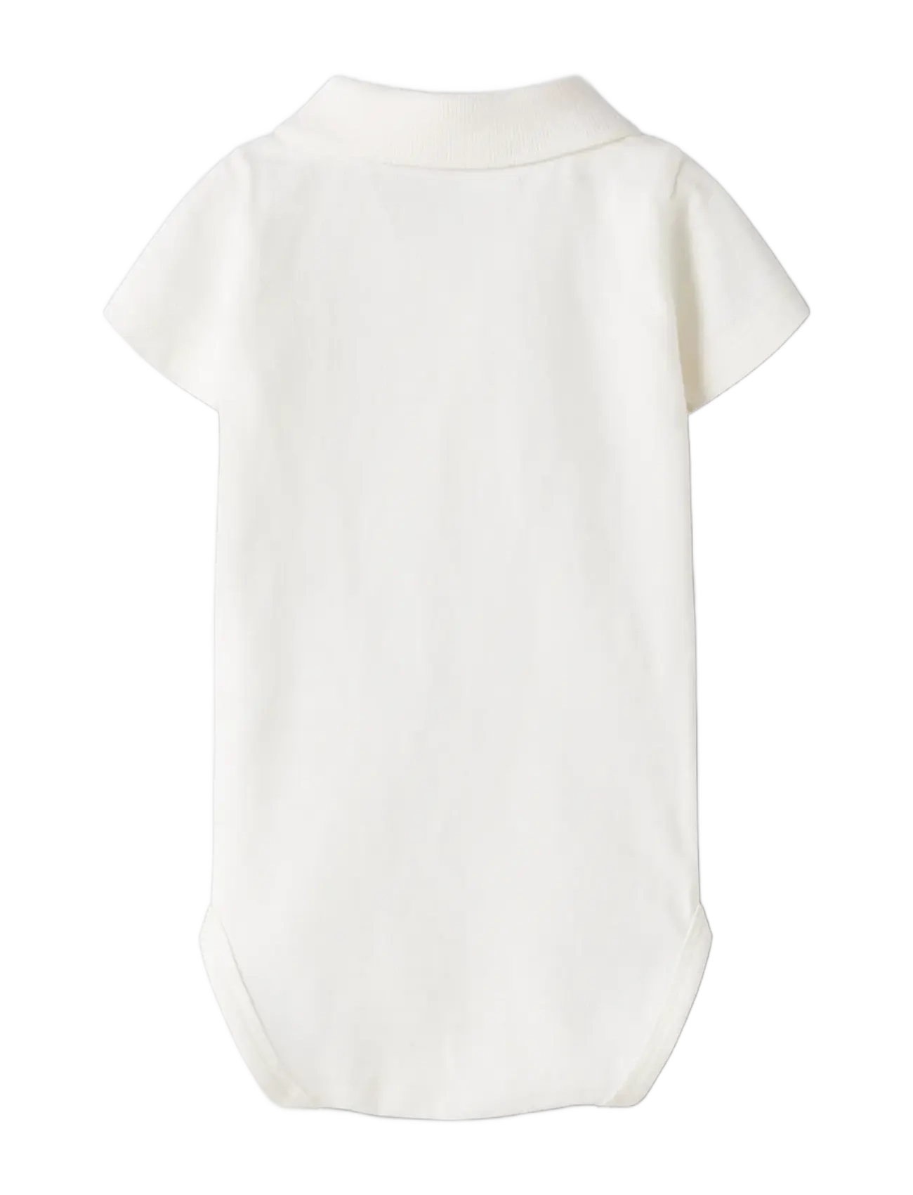 name it - NBMHOFMAN SS POLO BODY - bodies à manches courtes - cloud dancer - 1