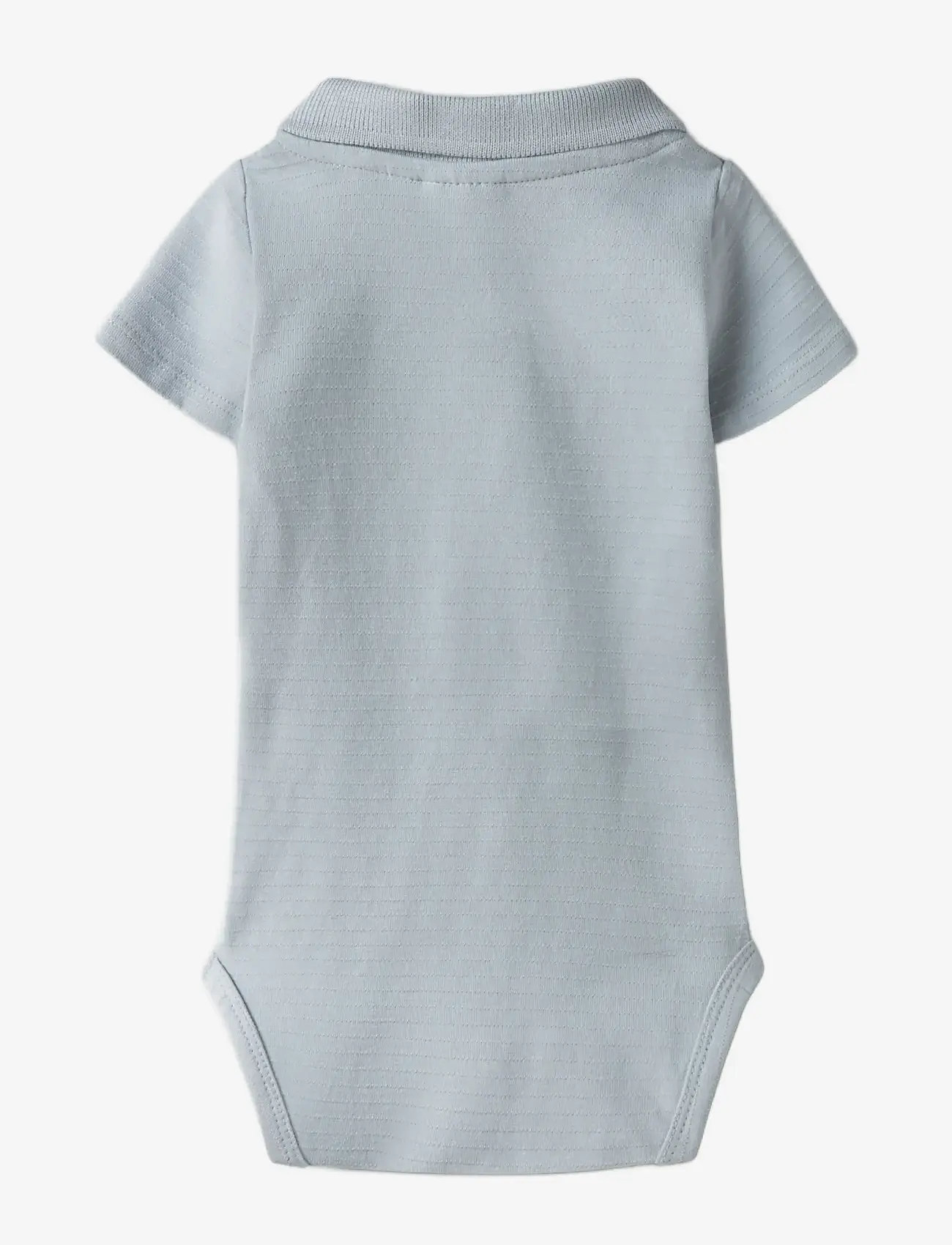 name it - NBMHOFMAN SS POLO BODY - lühikeste varrukatega bodid - pearl blue - 2