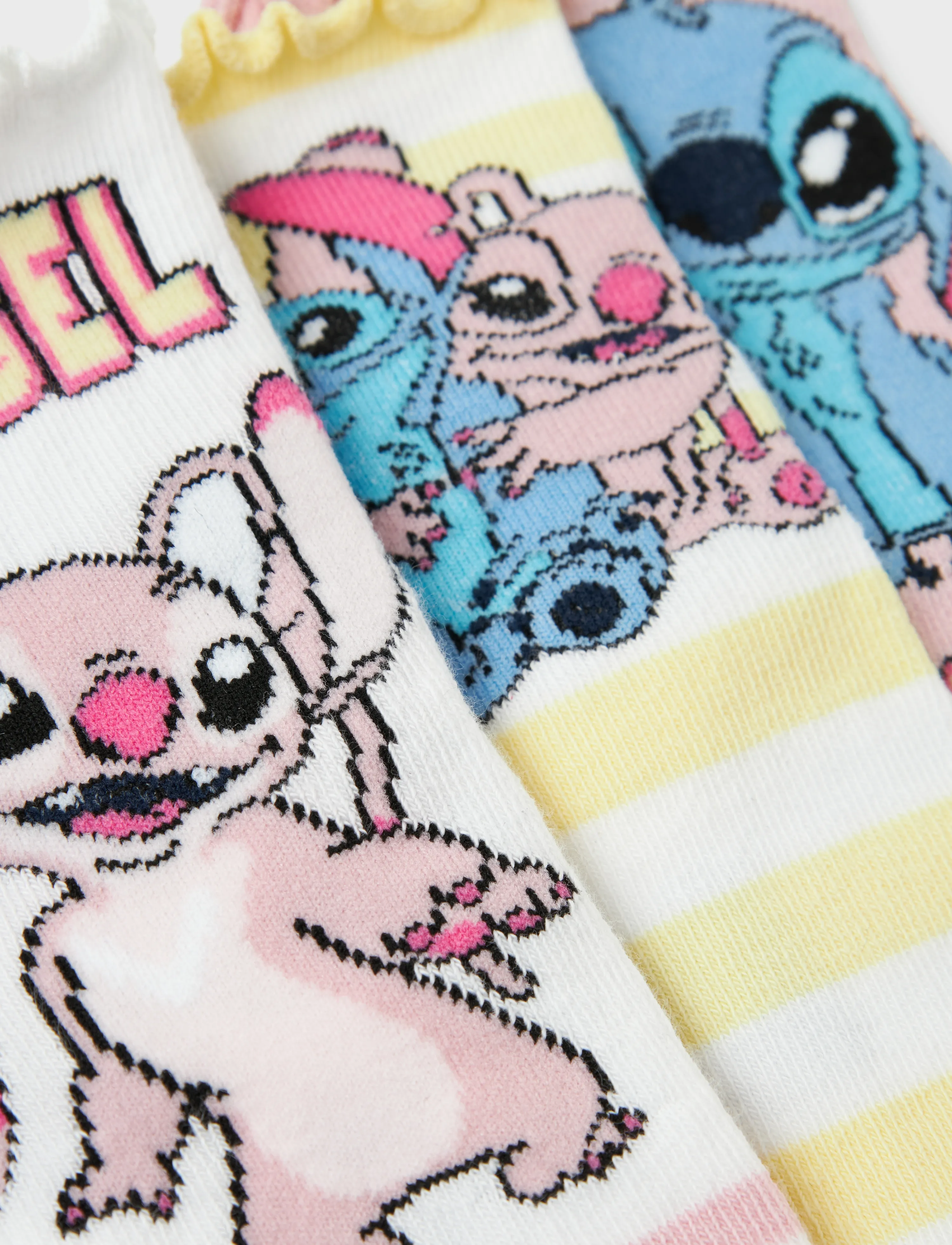 name it - NMFASARA STITCH 3P SOCK WDI - strømper & tights - cameo pink - 3