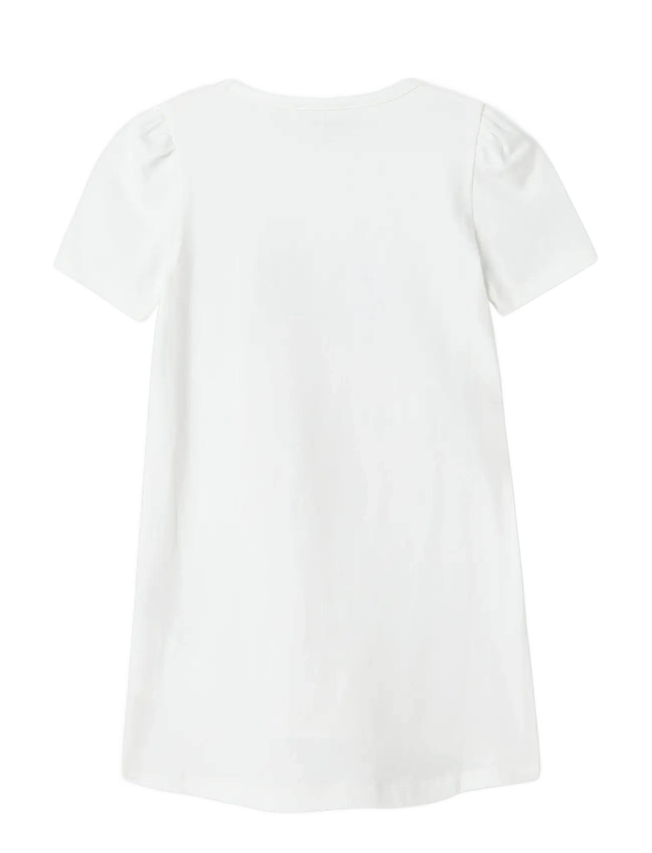 name it - NMFASTA STITCH SS NIGHTGOWN WDI - t-shirts à manches courtes - bright white - 2