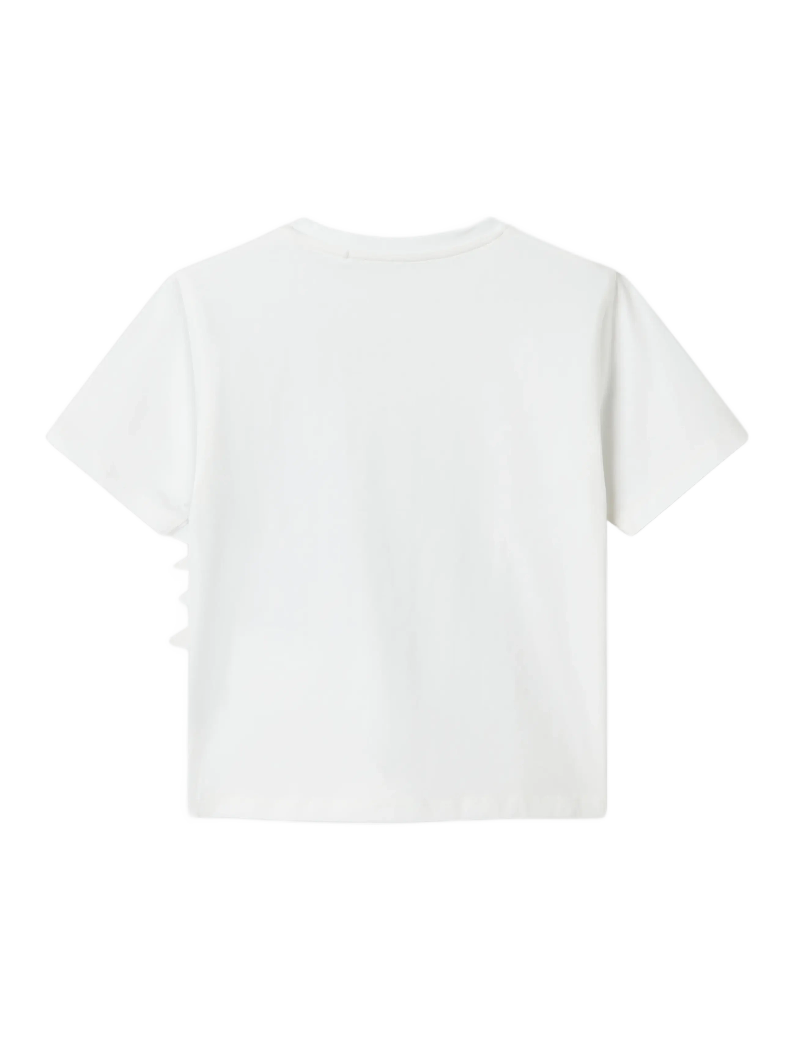 name it - NMMANWIT STITCH NREG SS TOP WDI - kurzärmelige - bright white - 2