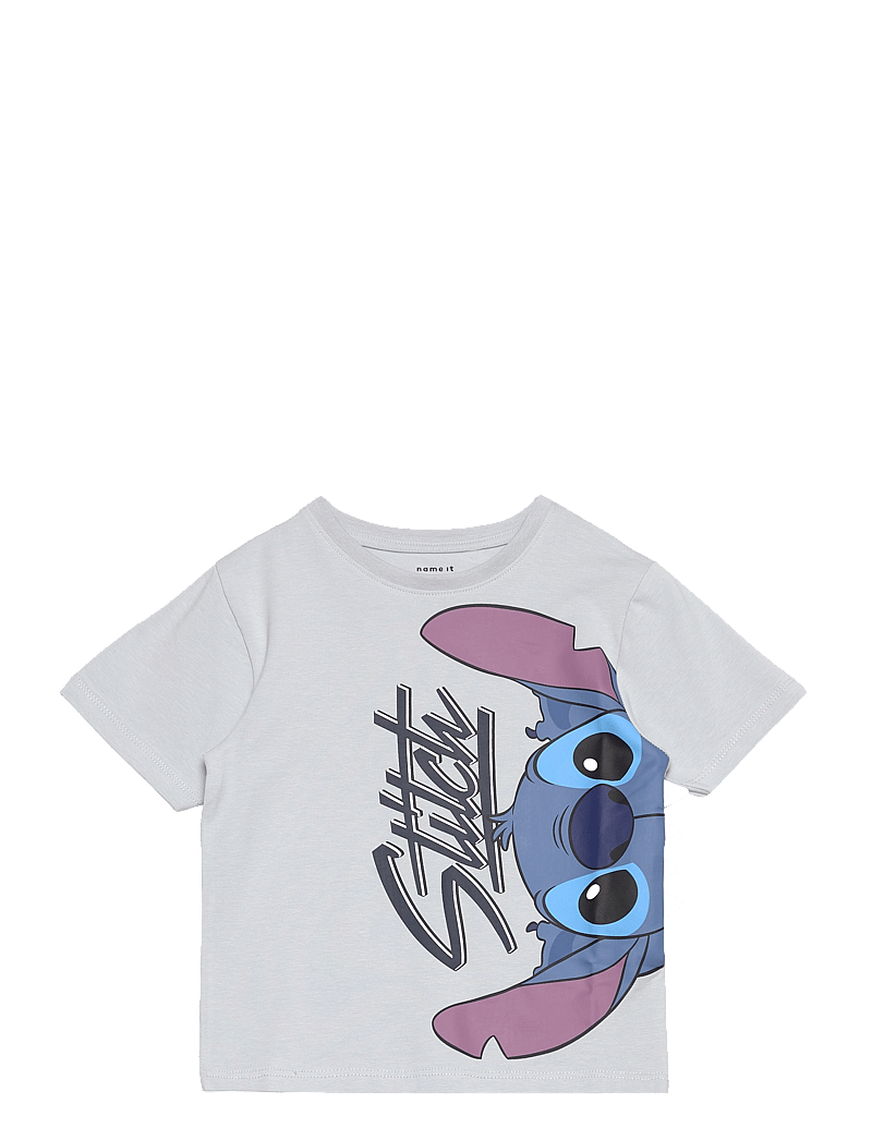 name it - NMMANWIT STITCH NREG SS TOP WDI - lühikeste varrukatega t-särgid - pearl blue - 0