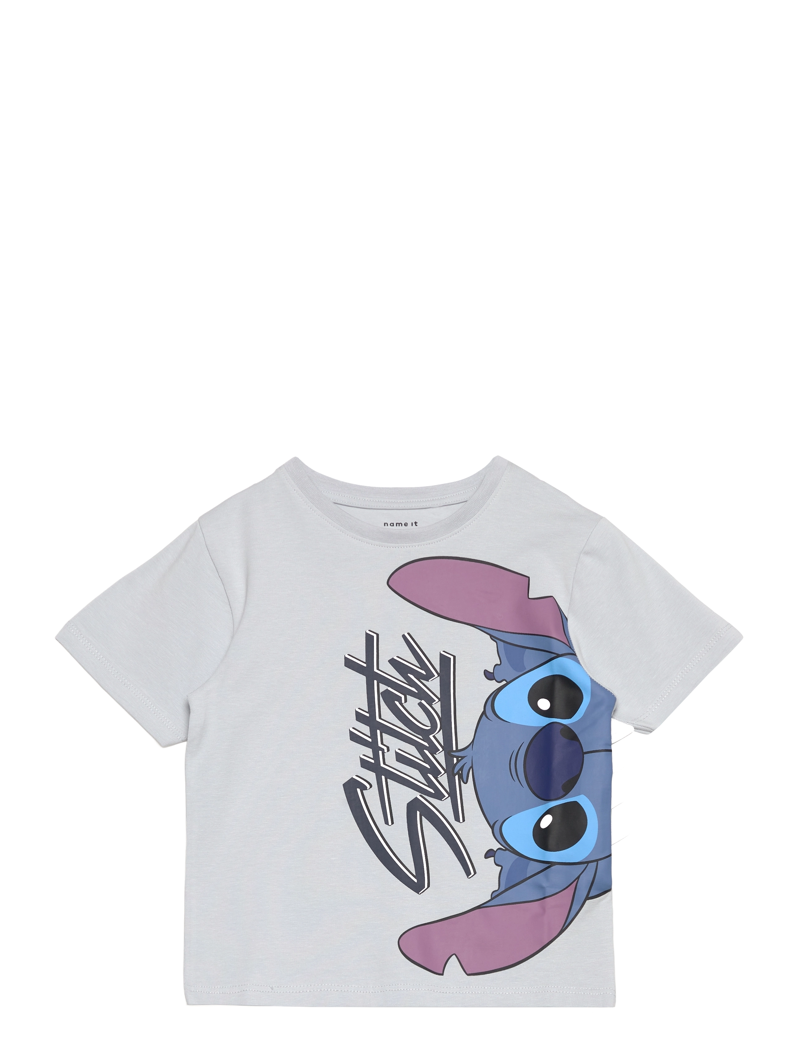 name it NMMANWIT STITCH NREG SS TOP WDI - Overdele - PEARL BLUE / blue