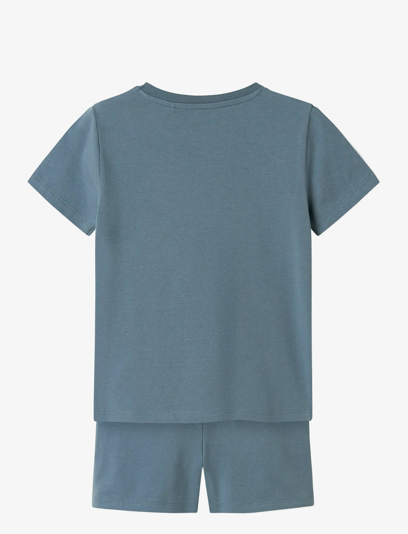 name it - NMMARUSH STITCH NREG SS NIGHTSET WDI - pyjama-sets - blue mirage - 1