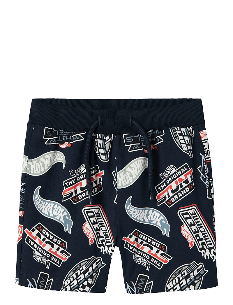 name it - NMMARY HOTWHEELS L NREG SHORTS SKY - sweatshorts - navy blazer - 1
