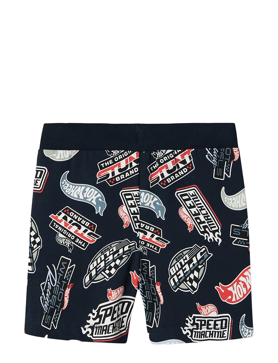 name it - NMMARY HOTWHEELS L NREG SHORTS SKY - sweatshorts - navy blazer - 2