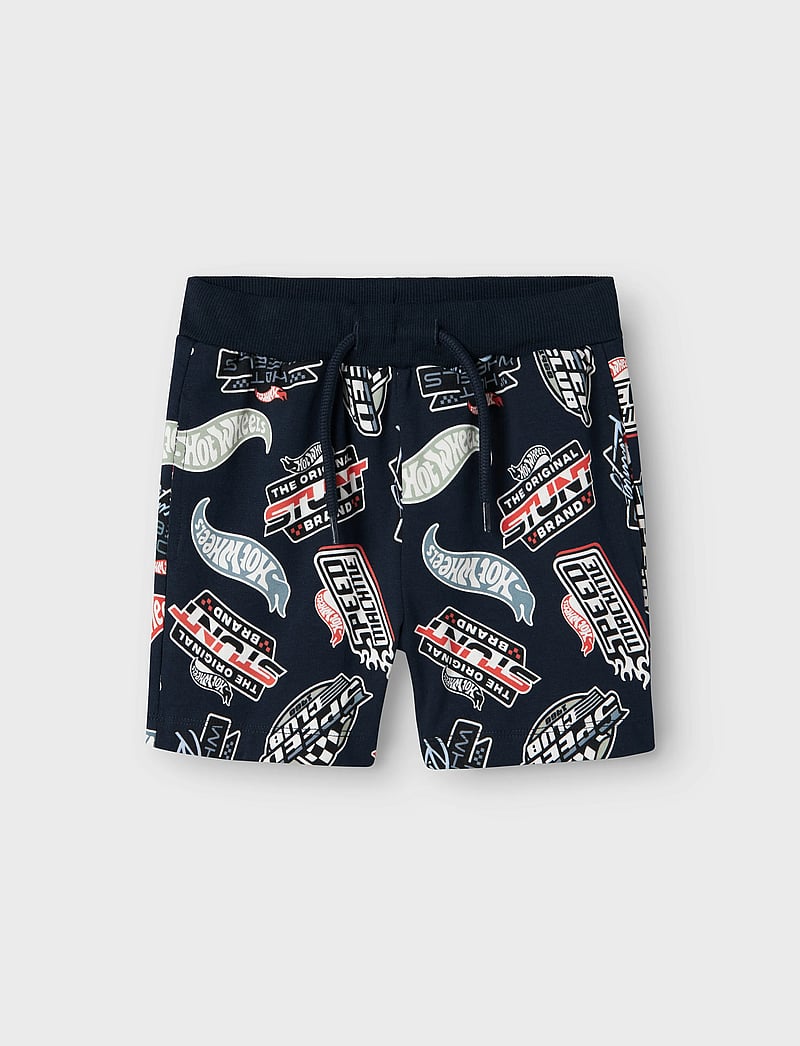 name it - NMMARY HOTWHEELS L NREG SHORTS SKY - sweatshorts - navy blazer - 4