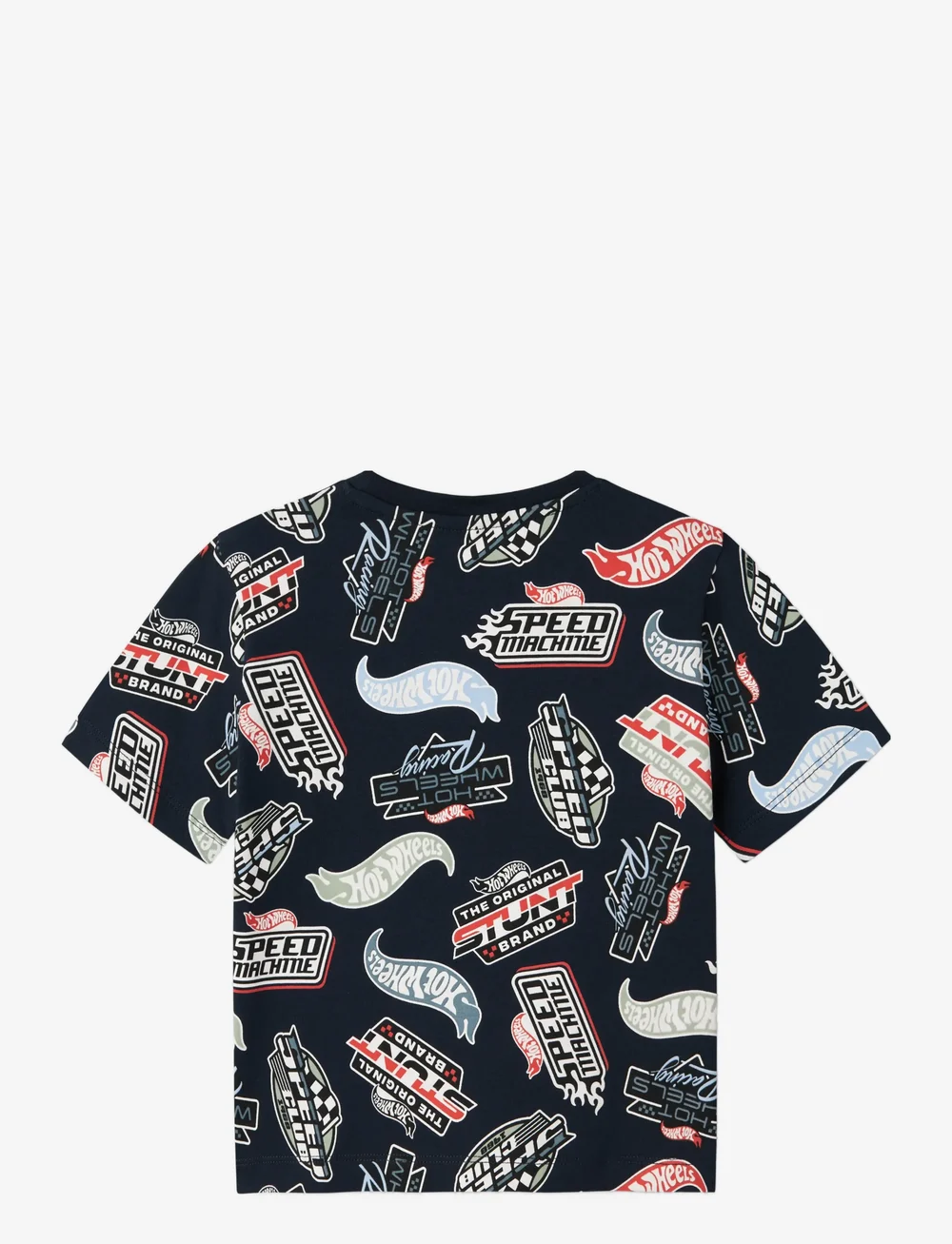 name it - NMMARY HOTWHEELS NREG SS TOP SKY - kurzärmelige - navy blazer - 2