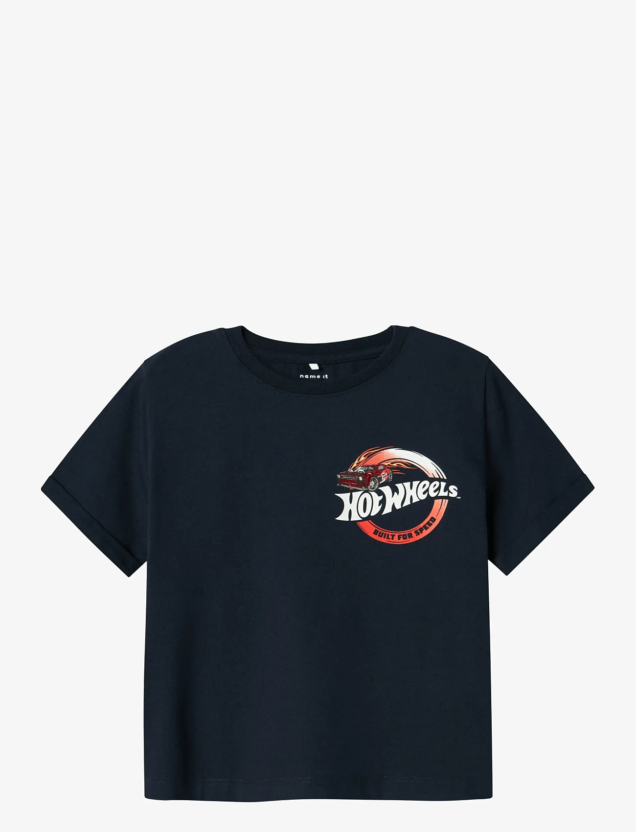 name it - NMMATREUS HOTWHEELS NREG SS TOP BOX SKY - kortärmade t-shirts - navy blazer - 1
