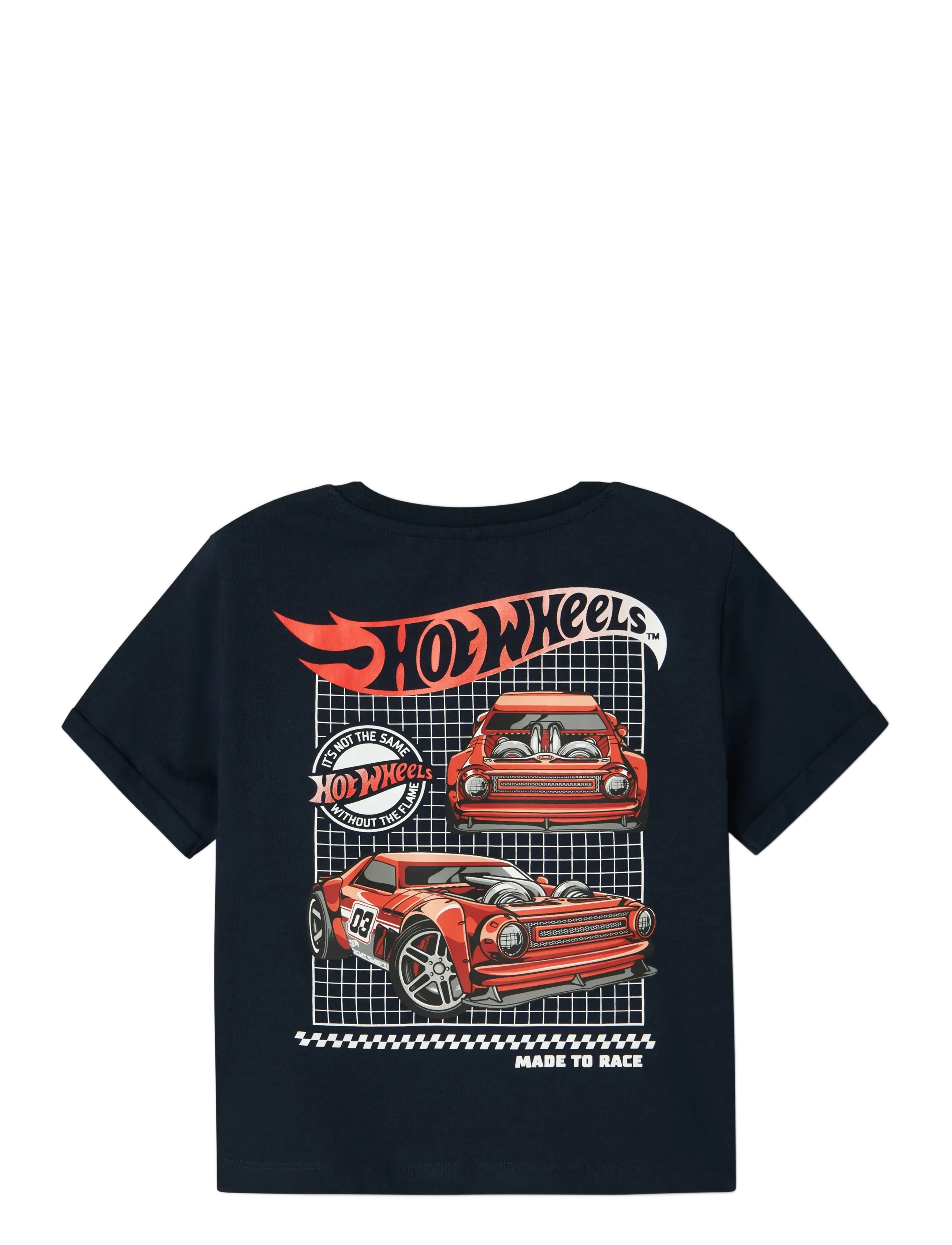 name it - NMMATREUS HOTWHEELS NREG SS TOP BOX SKY - kortärmade t-shirts - navy blazer - 2