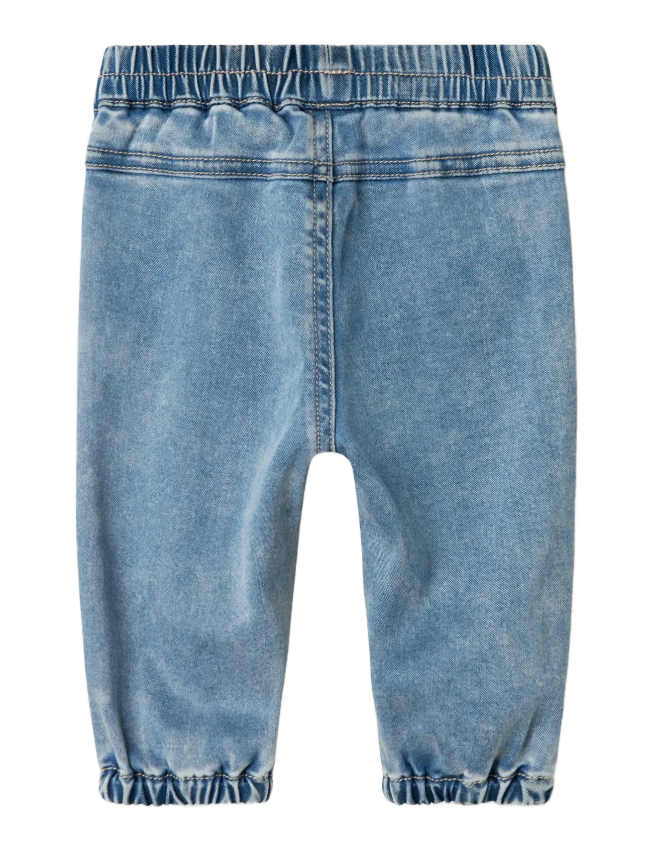 name it - NBFROSE R FRILL JEANS 1550-TO NOOS - platėjantys apačioje - medium blue denim - 2