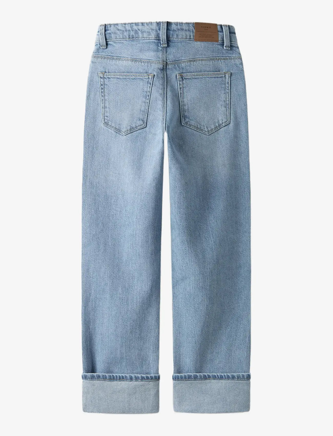 name it - NKFROSE STRAIGHT FOLD JEANS 4224-AZ NOOS - regular jeans - light blue denim - 2