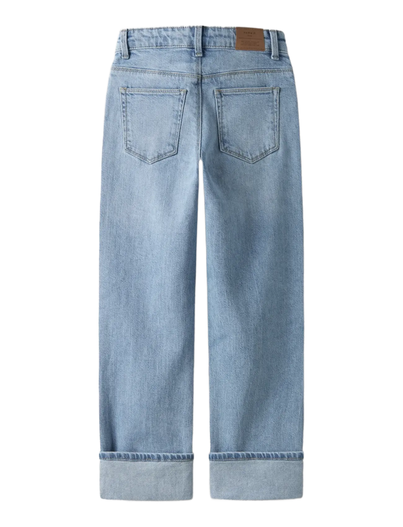 name it - NKFROSE STRAIGHT FOLD JEANS 4224-AZ NOOS - regular jeans - light blue denim - 2